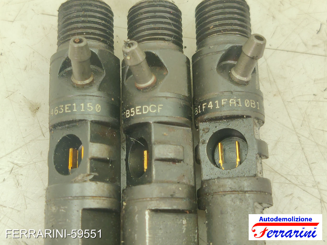 Iniettore FORD FOCUS DAW, DBW 1.8 TDCI 2001-2004 2T1Q9F593AA, 1219725