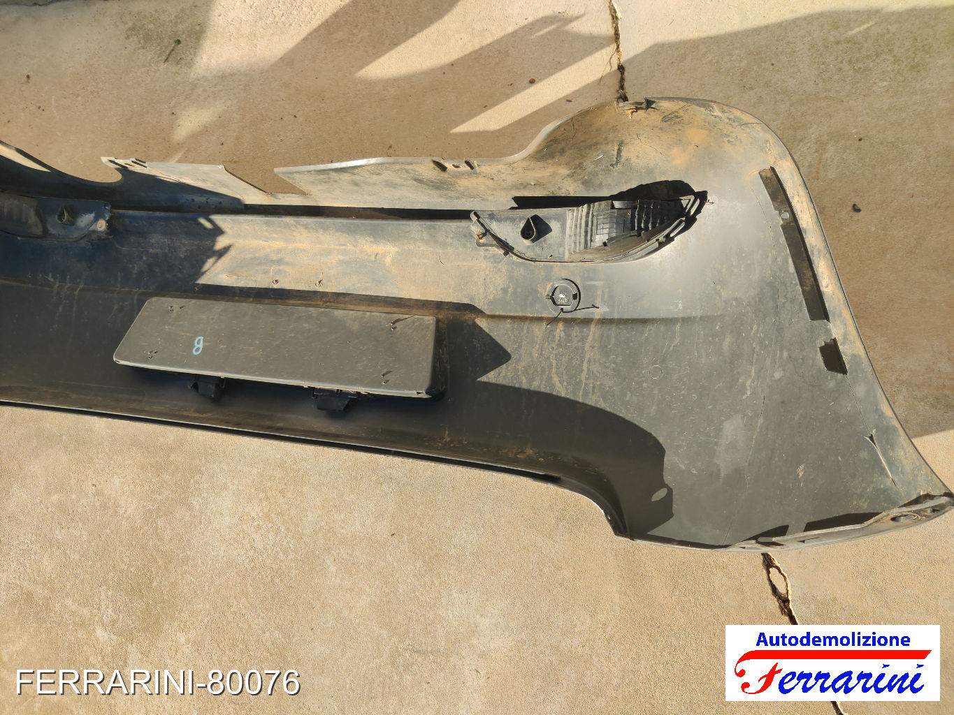 Paraurti FIAT GRANDE PUNTO 199 2005-2010 Retro 71777606, 735418961, 735417224 7