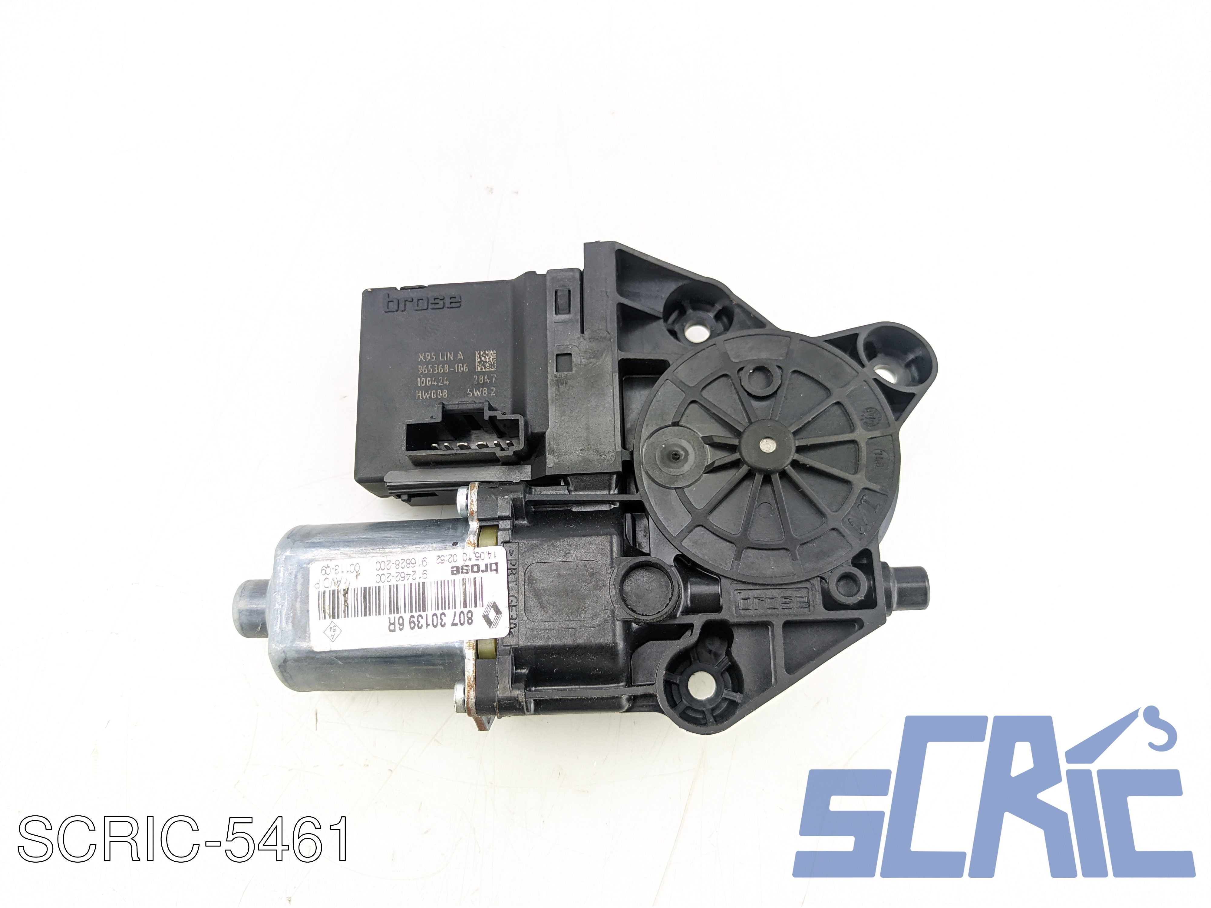 Motorino Alzavetro RENAULT MEGANE 3 B3, BZ0/1 1.5 DCI 2009-2016 807301396R