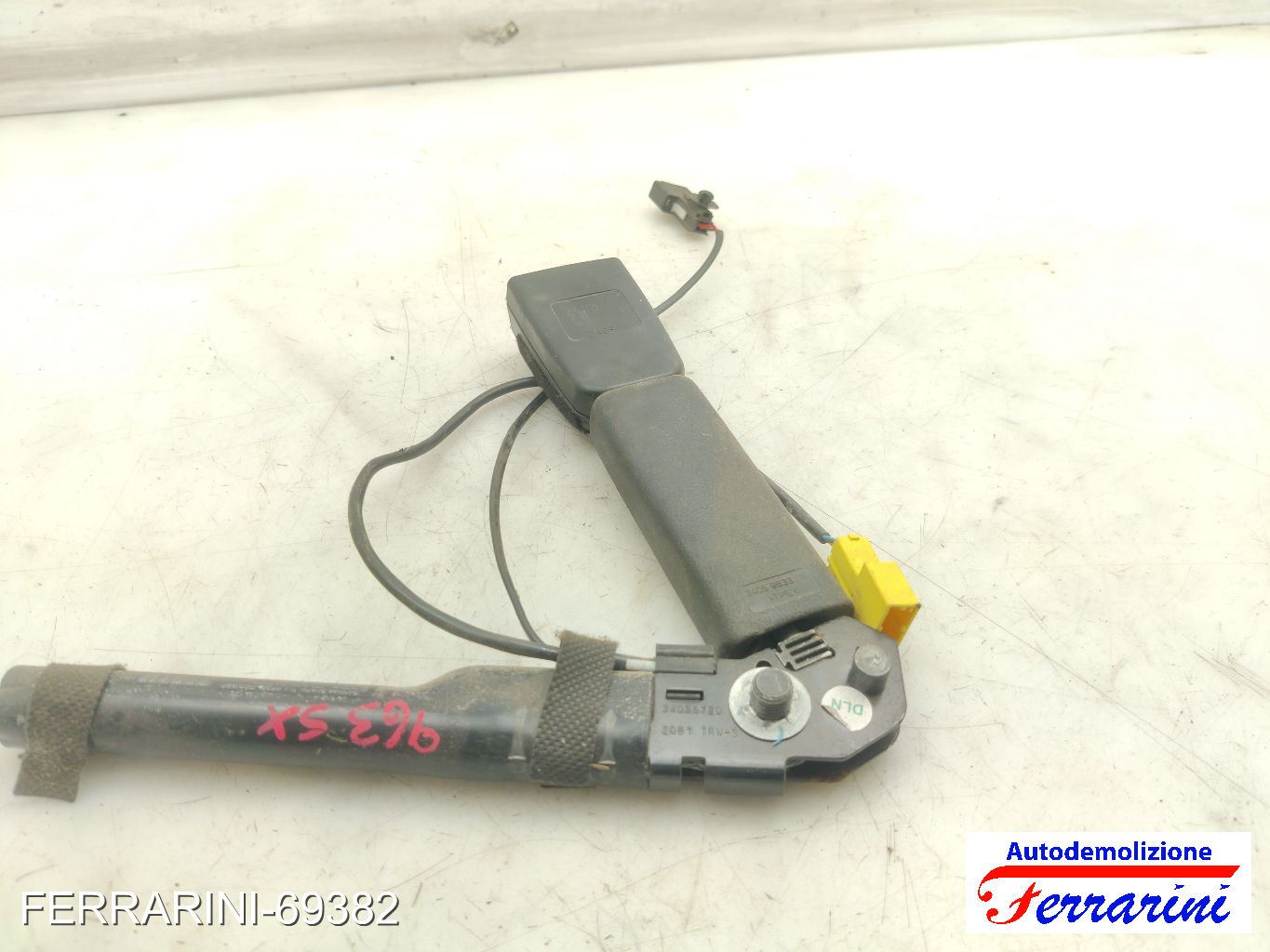 Aggancio Cintura Di Sicurezza OPEL MERIVA B S10 2010-2014 sinistro, sx, frontale