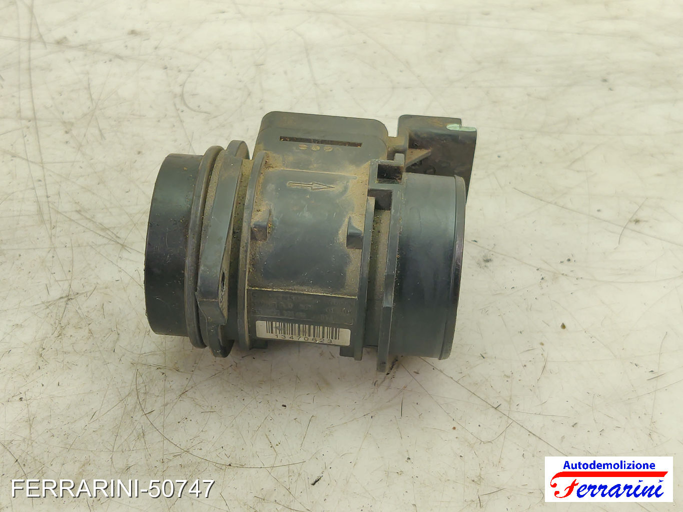 Debimetro FORD FIESTA 5 JD, JH 1.4 TDCI 2001-2008 1920GV, 9642212180, 5WK97002