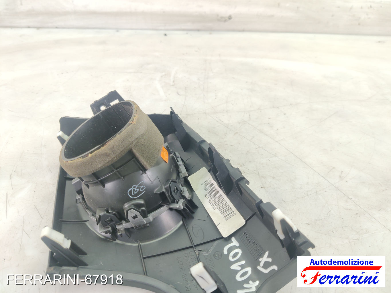 Bocchetta Areazione HYUNDAI I10 BA, IA 2013-2023 sinistra, sx, frontale