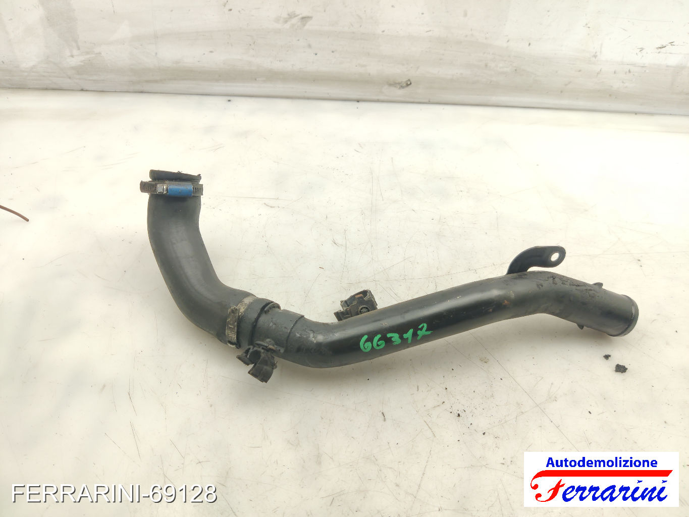199A2000, tubo acqua motore FIAT GRANDE PUNTO 199 1.3 D MULTIJET 2005-2013