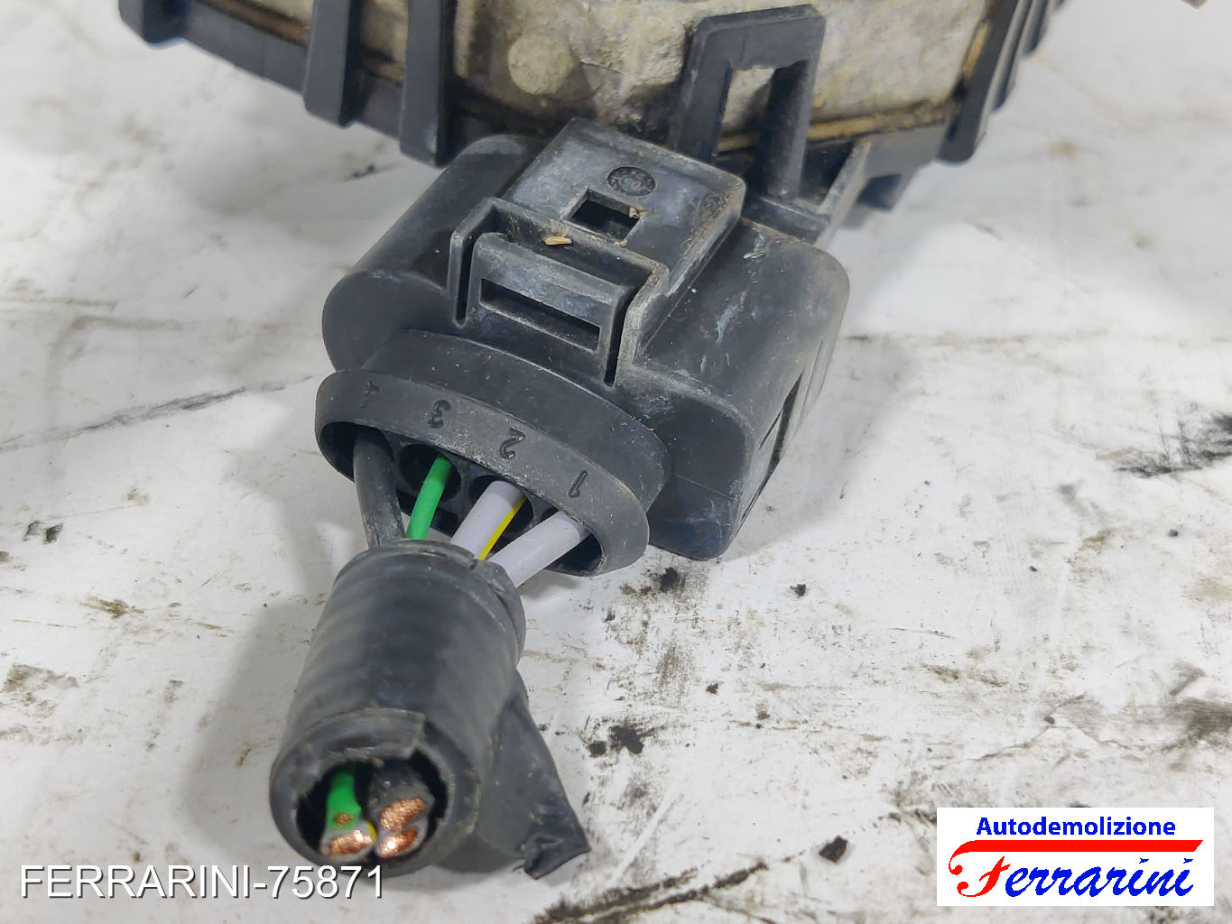 Spazzacqua Motorino Tergicristallo LANCIA YPSILON 843 2003-2011 anteriore 11