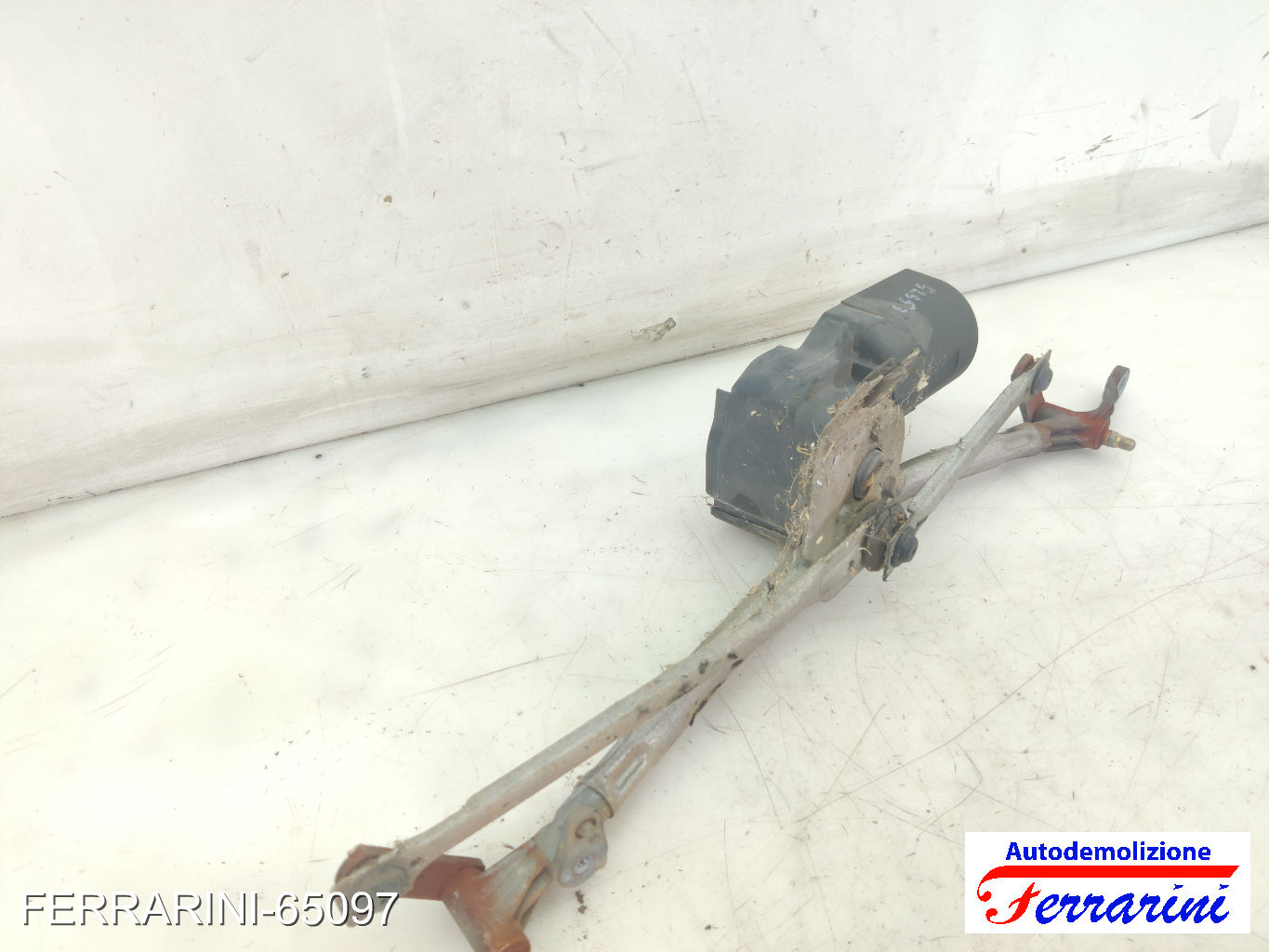 Spazzacqua Motorino Tergicristallo FIAT PUNTO 176 1996-1999 anteriore, frontale