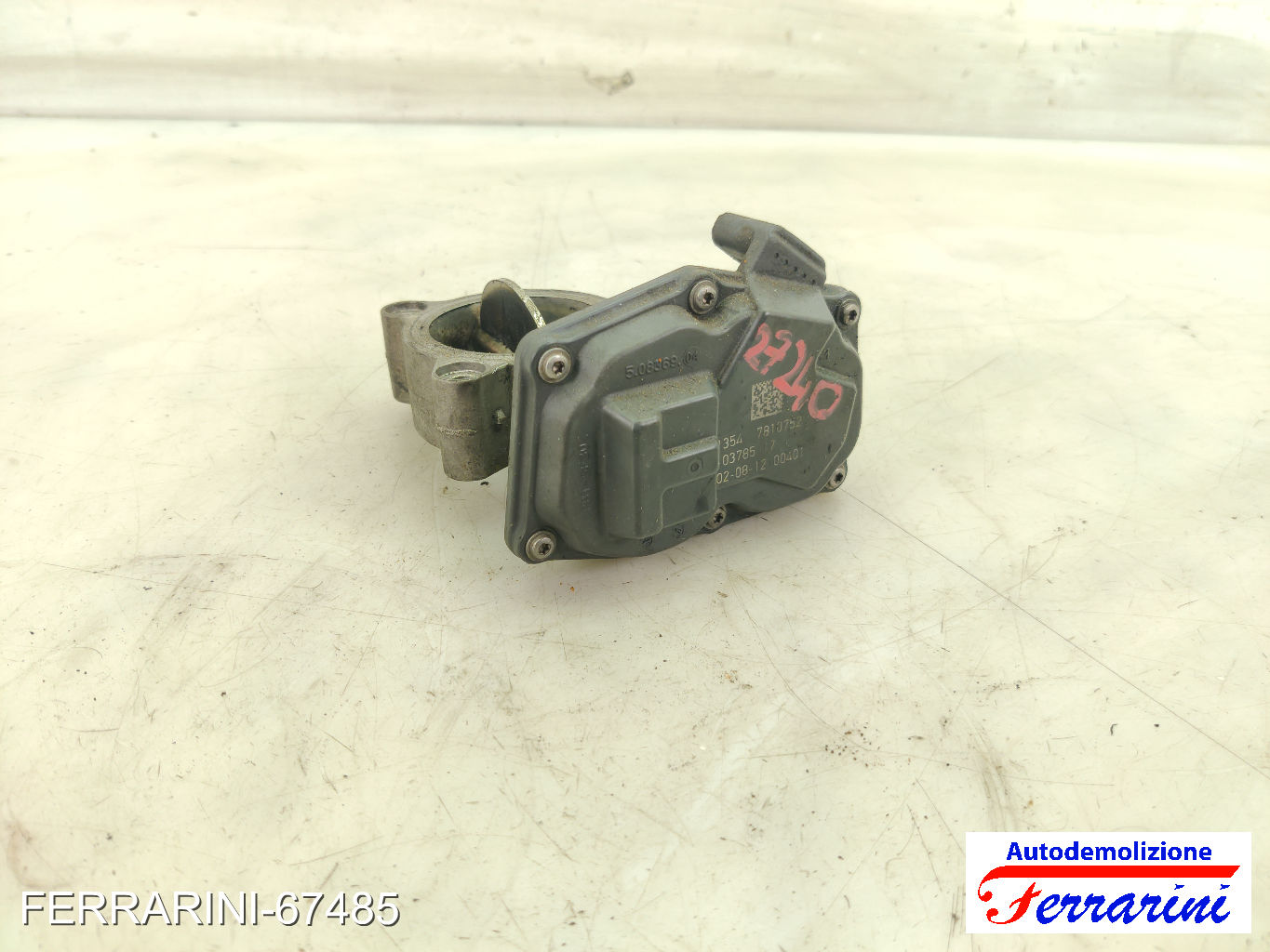 Corpo Farfallato BMW 5 TOURING F11 520D 2010-2014 13547810752, 103785, 7810752 9
