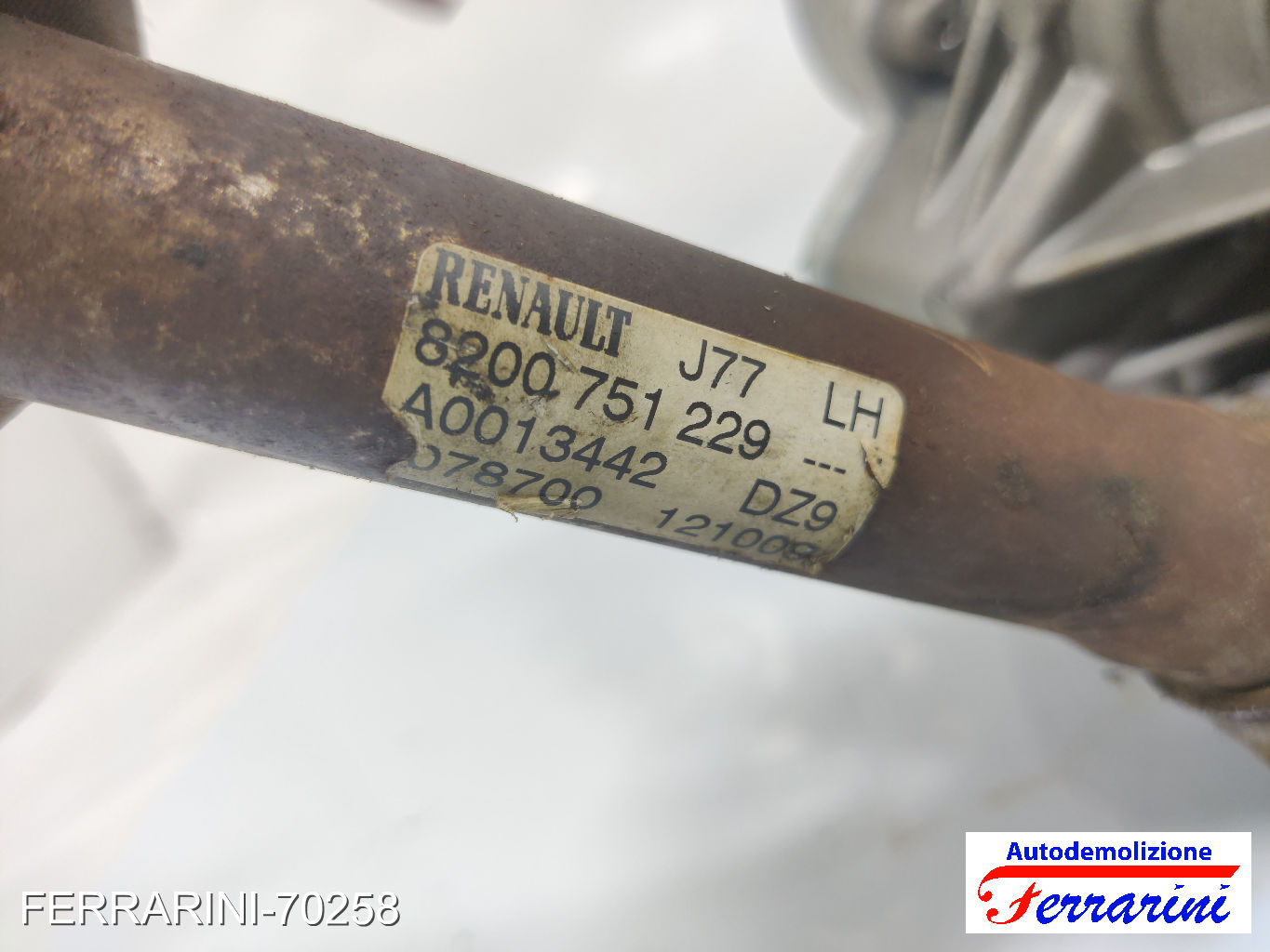 Servosterzo Piantone City RENAULT MODUS F/JP0 2004-2023 8200626817, 8200826817