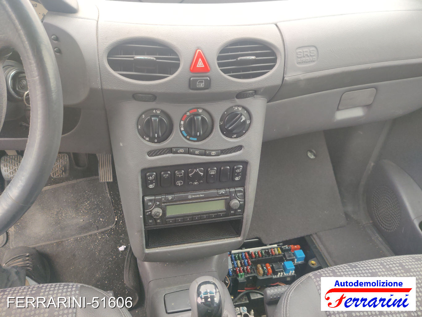 Mercedes Classe A W168 A 190 125CV 1999-2004