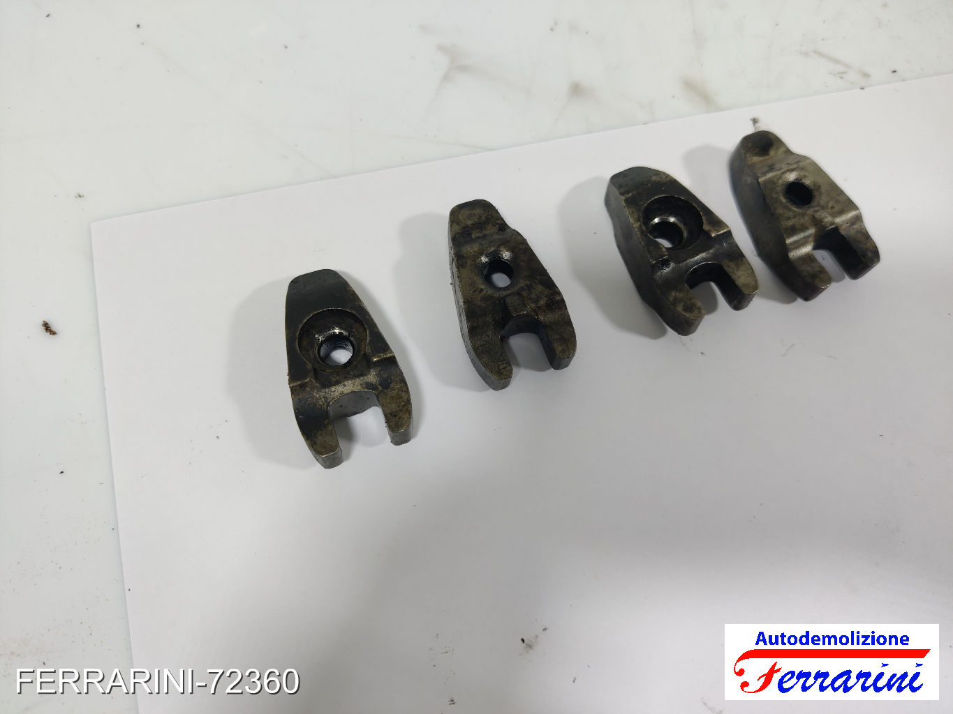 F6JB staffa fermo iniettori FORD FIESTA 5 JD, JH 1.4 TDCI 2001-2008 1488994 14