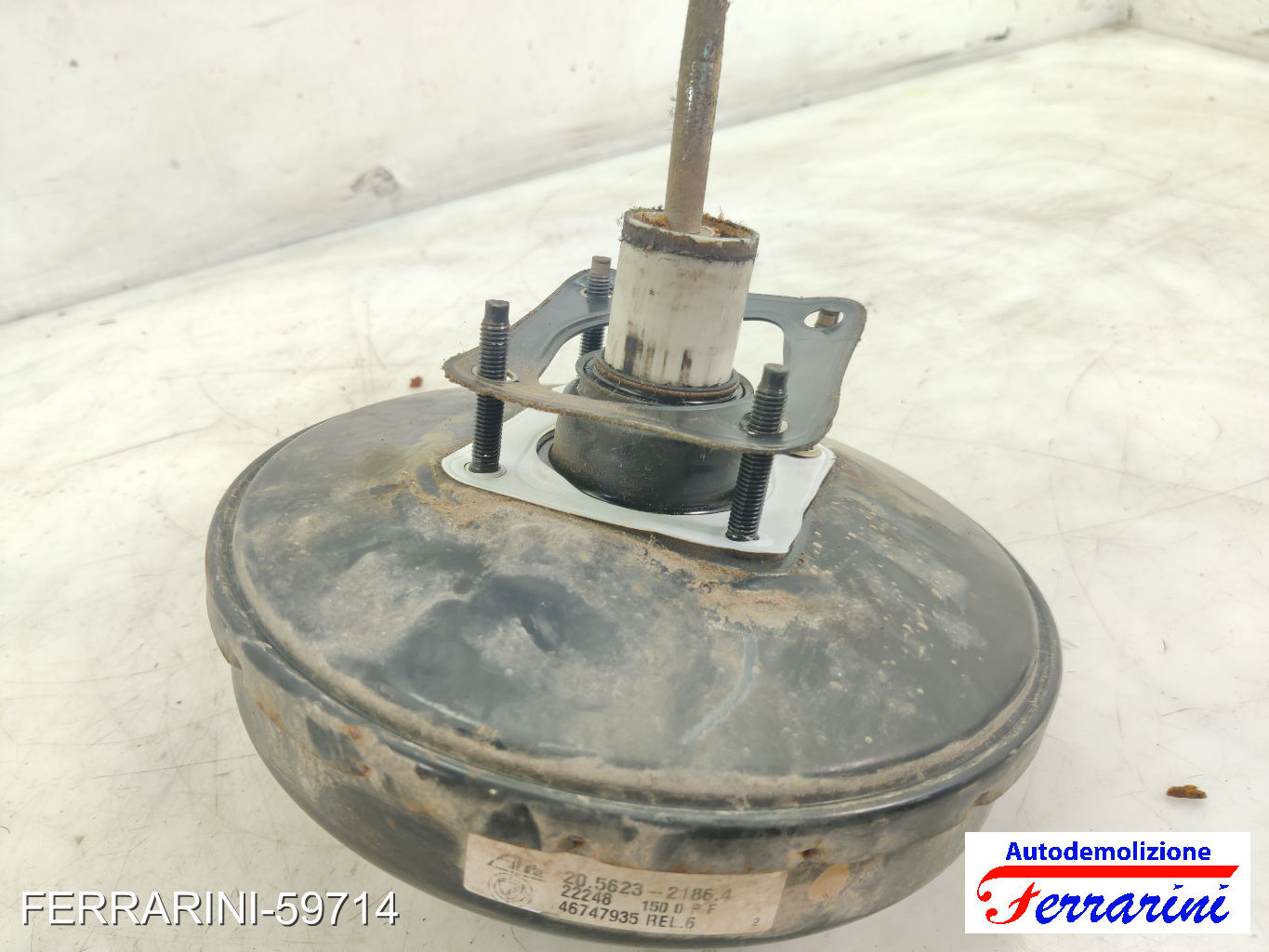 Servofreno FIAT DOBLO 223 1.9 D 2001-2023 46747935, 467479350E, 03775240314