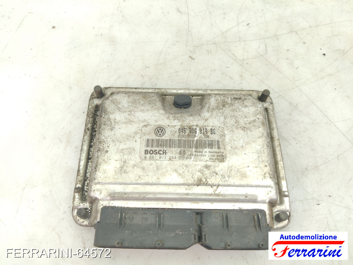 Centralina Motore AUDI A2 8Z0 1.4 TDI 2000-2005 045906019BG, 0281011244
