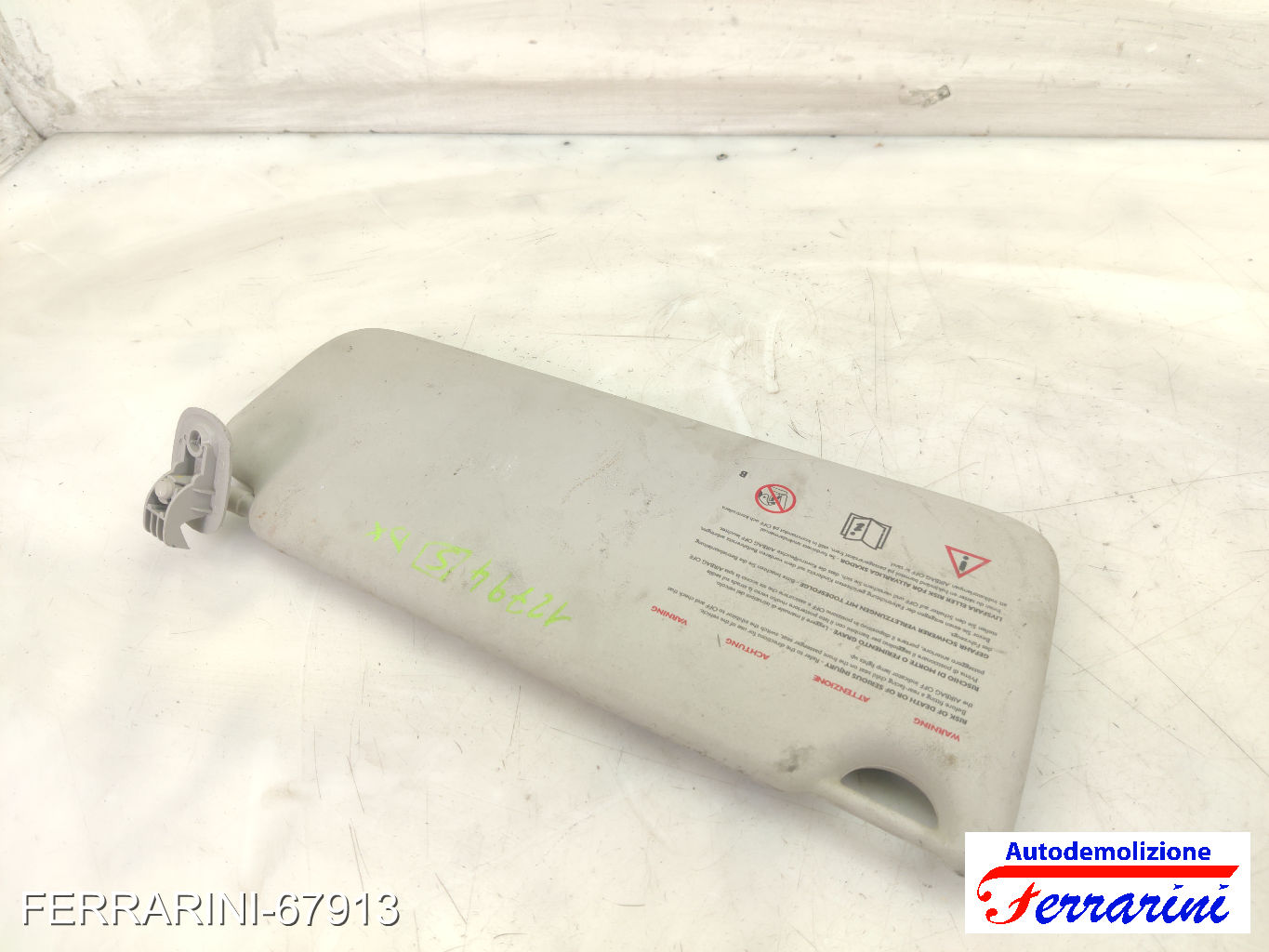 Aletta Parasole RENAULT TWINGO 2 CN0 2007-2014 sinistro, sx 964010223R