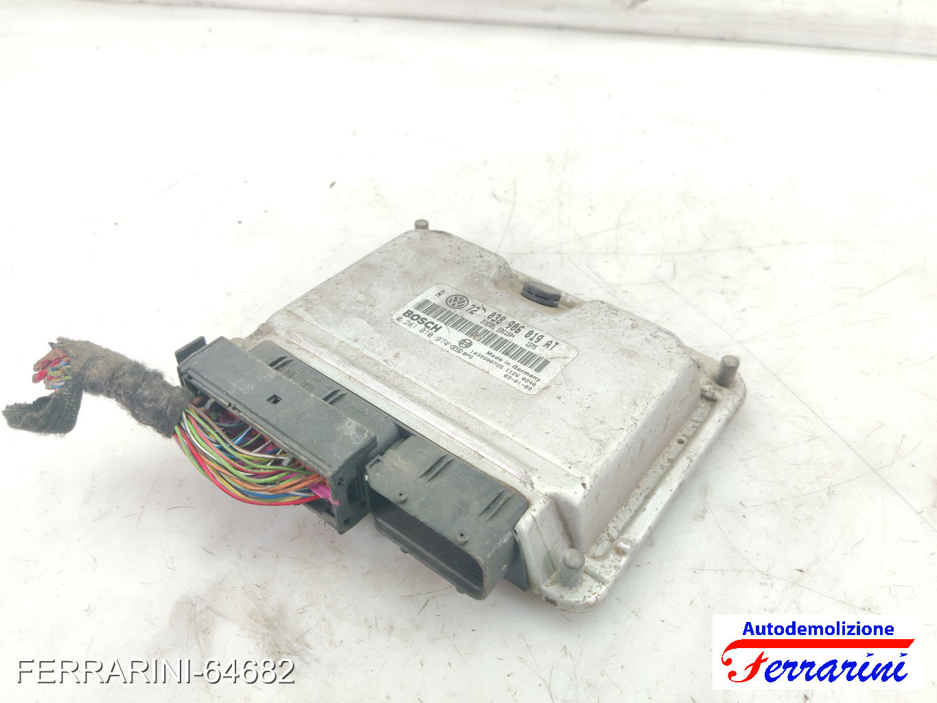 Centralina Motore VW GOLF 4 VARIANT 1J5 1.9 TDI 2000-2006 038906019AT 6