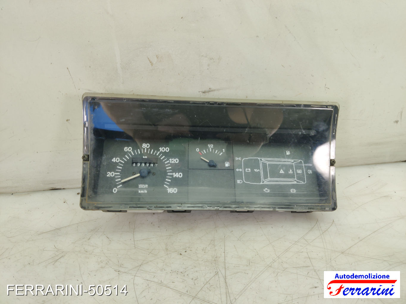 Quadro Contachilometri FIAT PANDA 141 750 1986-2003 7548975, 46784110, 7550623