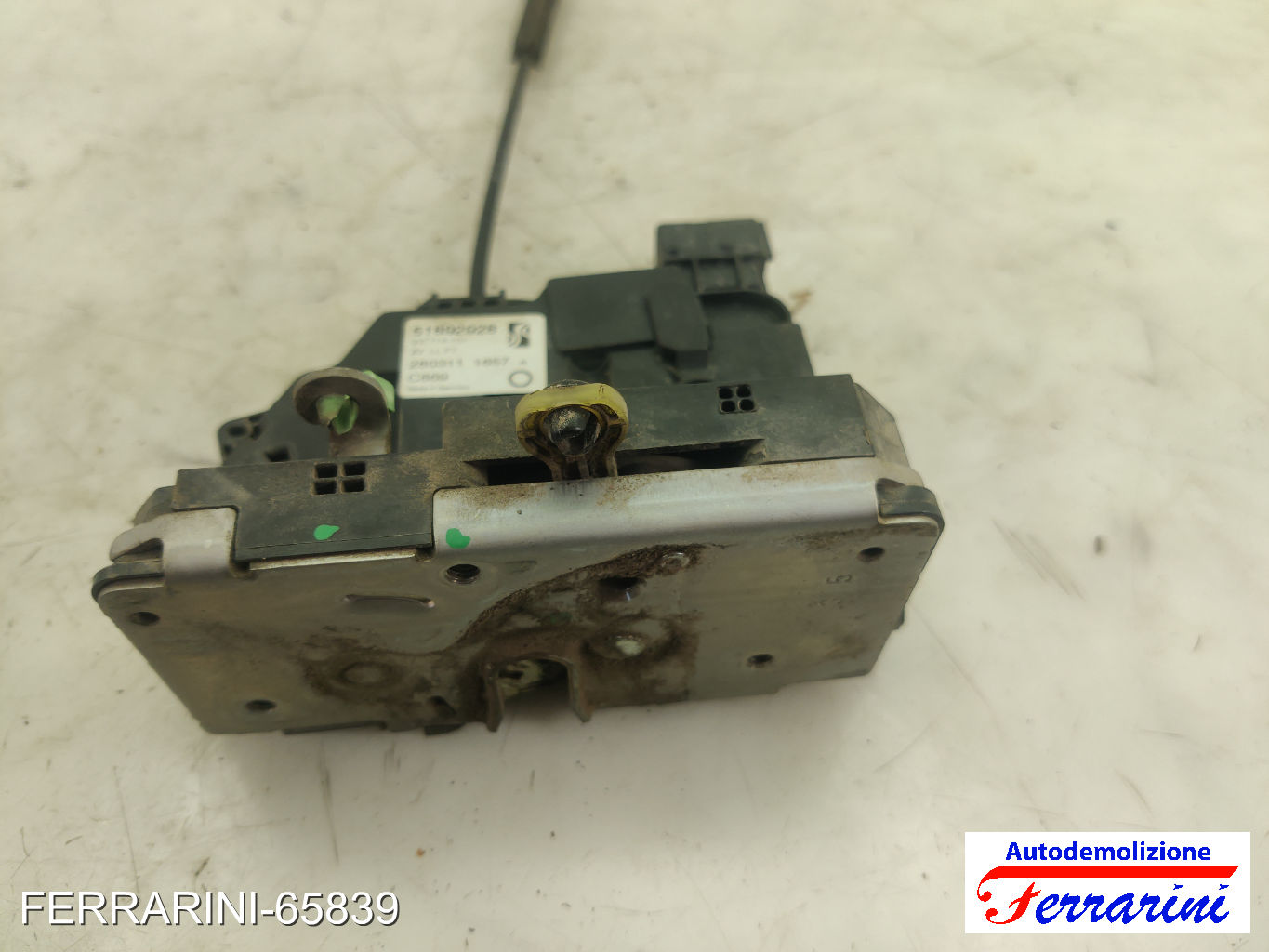 Serratura Porta FIAT PUNTO EVO 199 2009-2012 sinistro, sx, frontale, anteriore