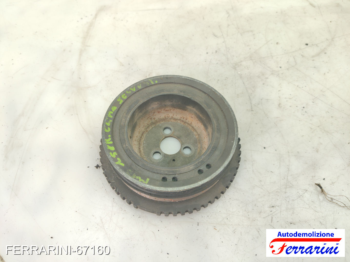 Puleggia Albero Motore ALFA ROMEO MITO 955 1.4 BI-FUEL 2009-2016 55181620
