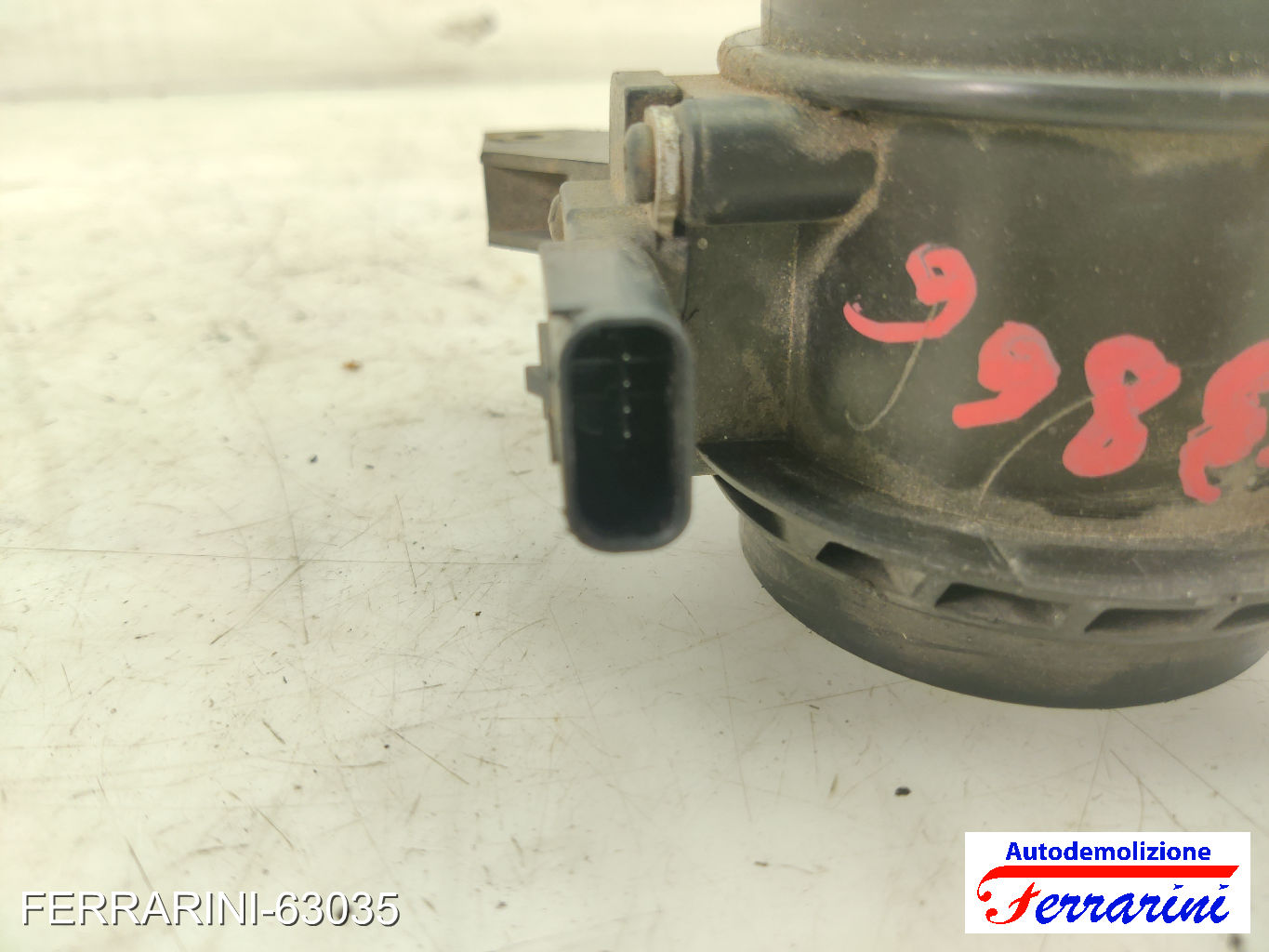Debimetro FORD C-MAX DM2 1.6 TDCI 2007-2010 1480570, 7M5112B579BB, 31251735