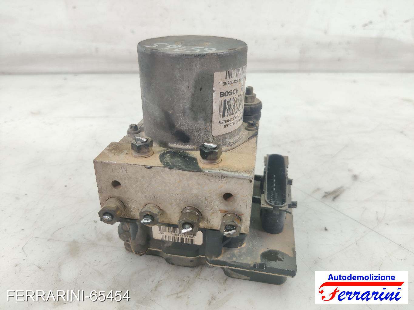 Centralina Pompa Abs FIAT GRANDE PUNTO 199 1.3 D MULTIJET 2005-2010 55700424 10