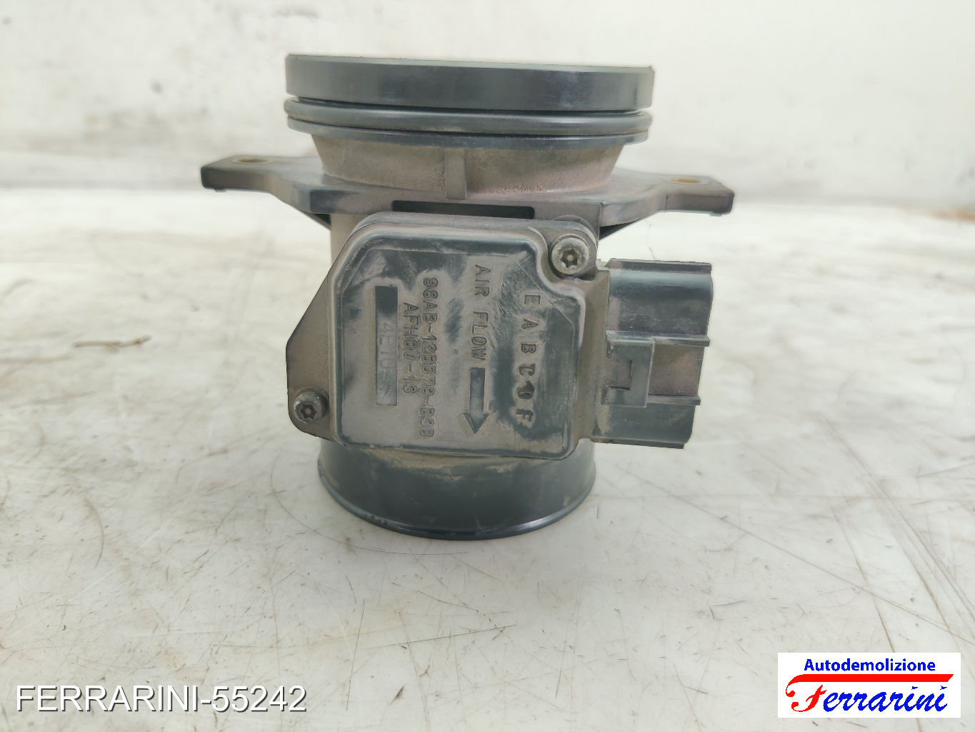 Debimetro FORD FOCUS DAW, DBW 1.8 TDCI 2002-2004 98AB12B579B3B, AFH6013 6