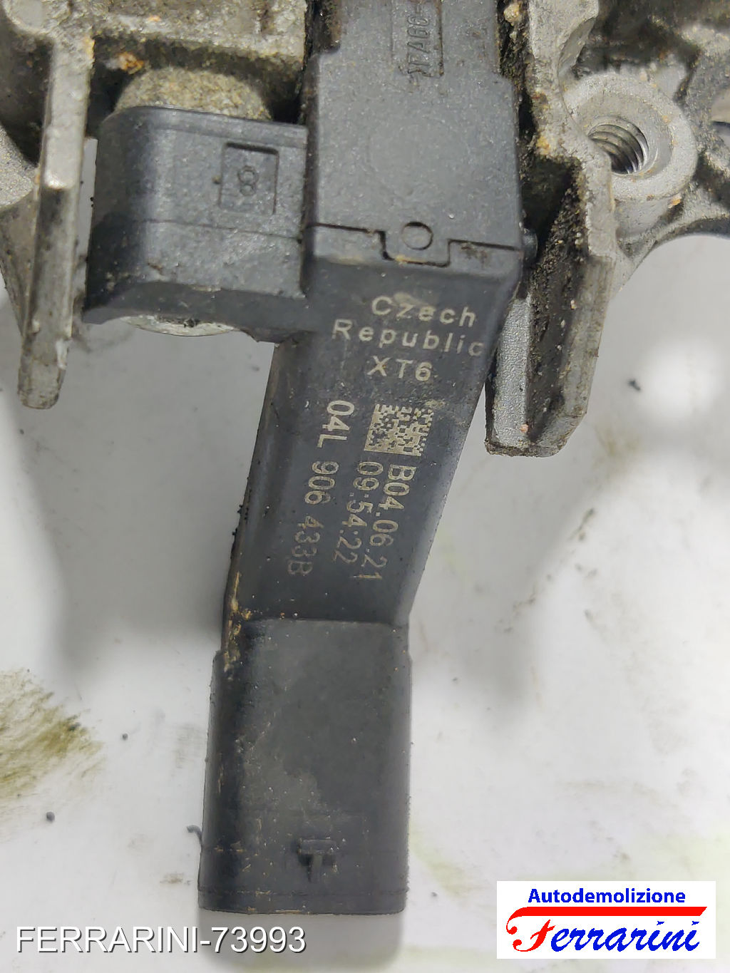 flangia paraolio albero sensore giri CRBC VW GOLF 7 5G1, BE1, BE2, BQ1 2.0 TDI