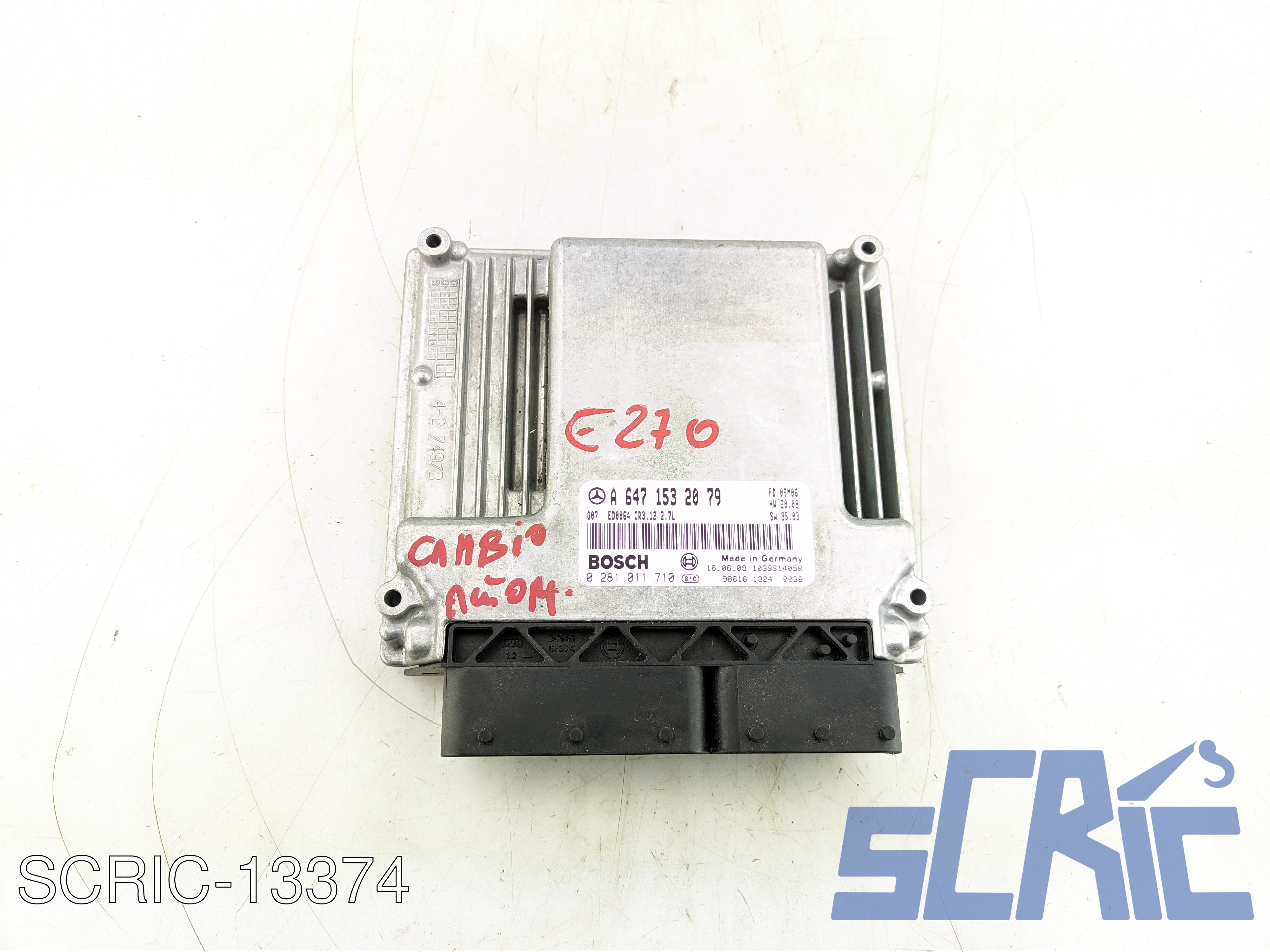 Centralina Motore MERCEDES CLASSE E W211 E 270 CDI 2002-2008 A6471532079