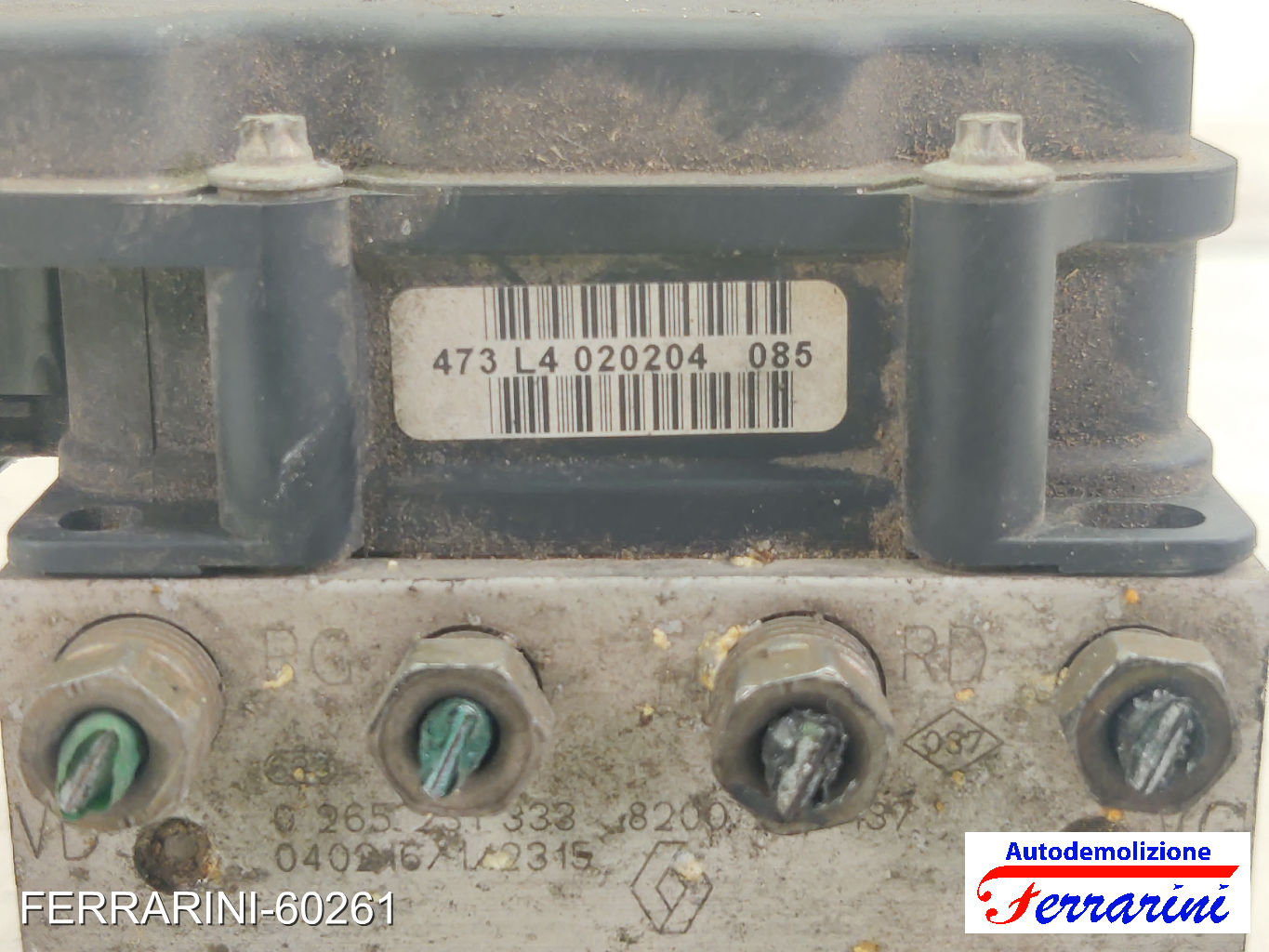 Centralina Pompa Abs RENAULT CLIO 2 BB, CB 1.5 DCI 2001-2009 8200229137 7