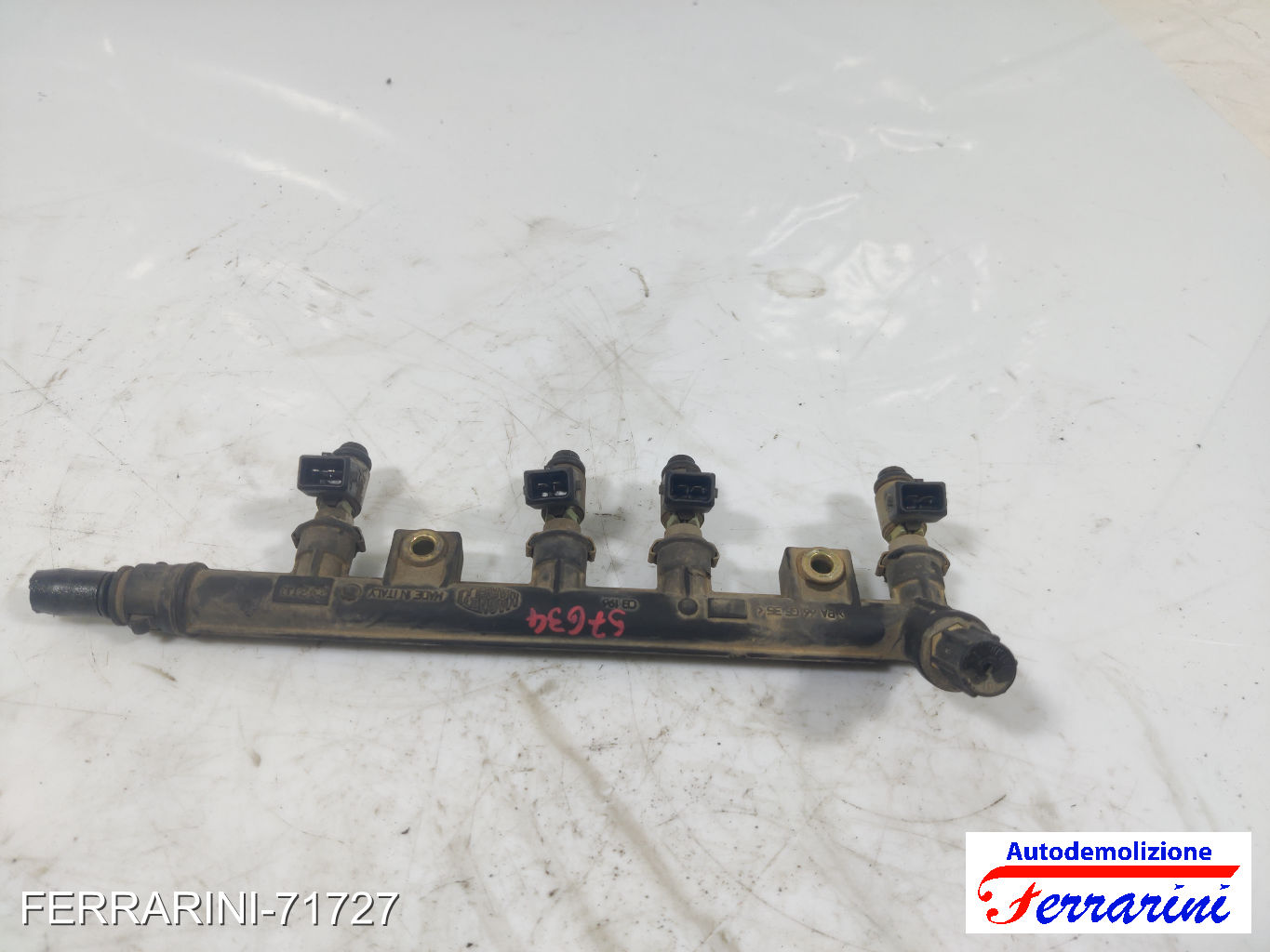 Flauto Iniettori FIAT PUNTO 188 1.2 60 1999-2010 71729224, 55183532, 46791211 8