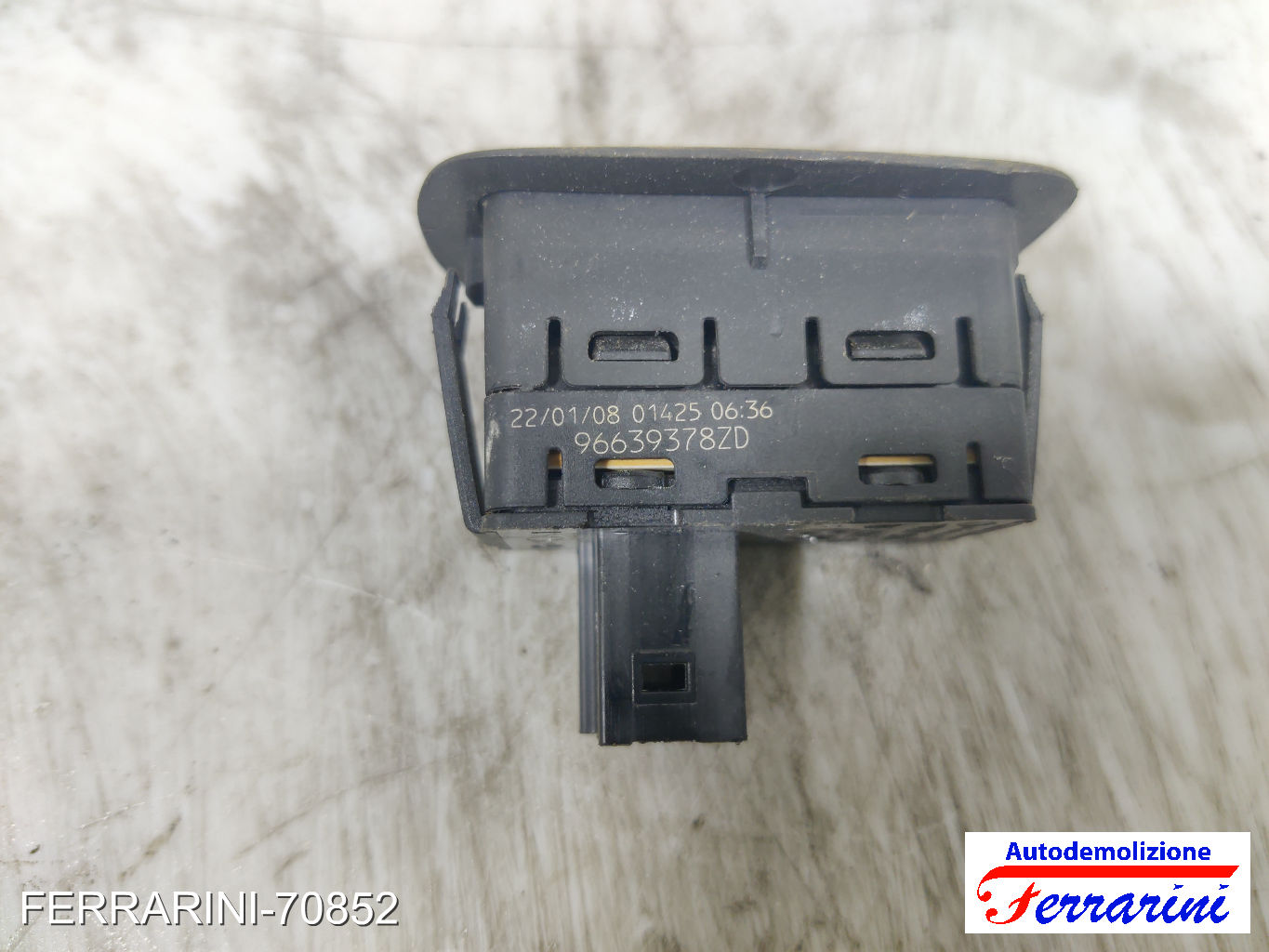 Pulsantiera Tastiera Alzavetro CITROEN C4 PICASSO 1 UD 2006-2013 sinistra, sx 6
