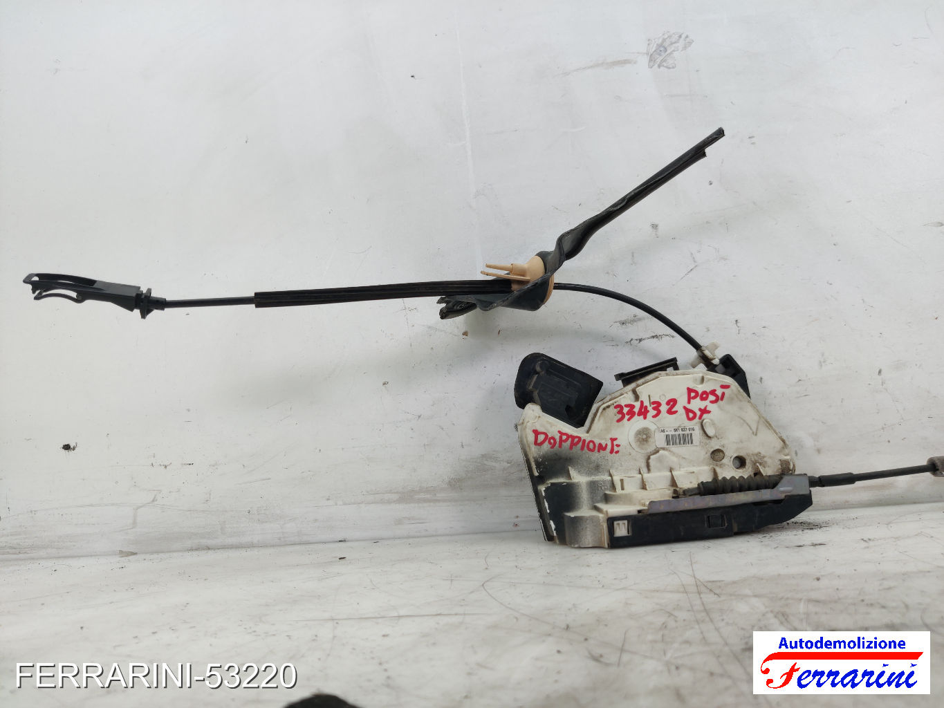 Serratura Porta VW GOLF 6 5K1 2008-2013 destro, dx, posteriore, post 5K4839016H