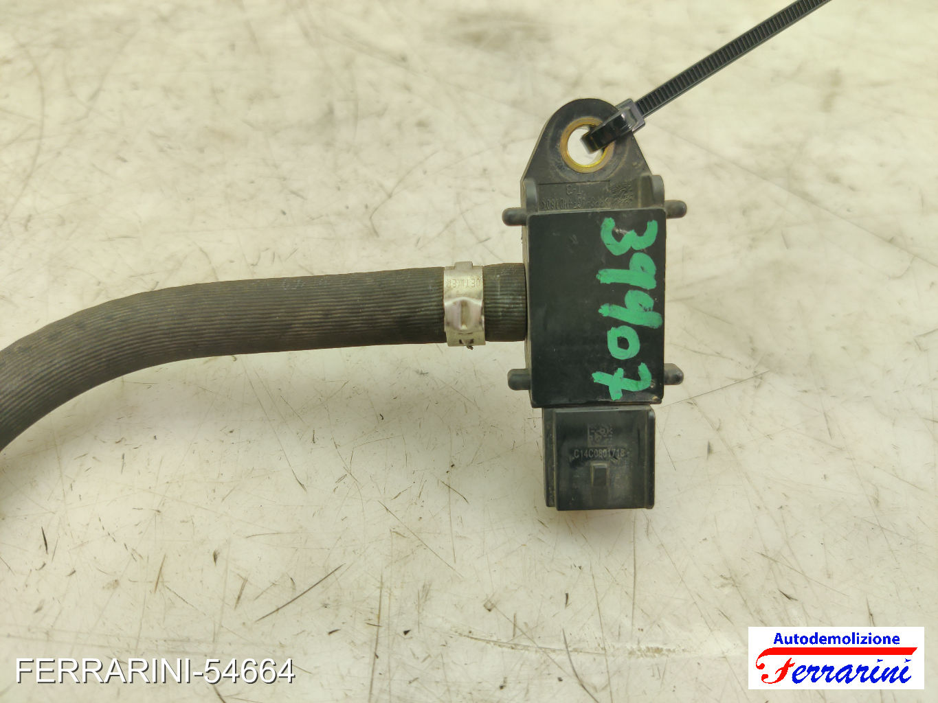 Sensore pressione DPF FORD FIESTA 6 CB1, CCN 1.5 TDCI 2012-2017 8C3A96824AB