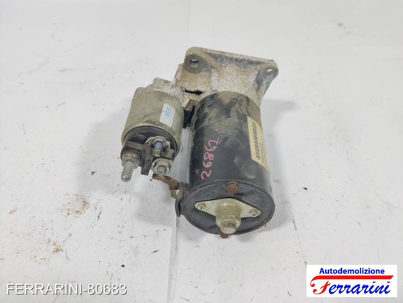 Motorino Avviamento FIAT CROMA 194 1.9 D MULTIJET 2005-2011 8