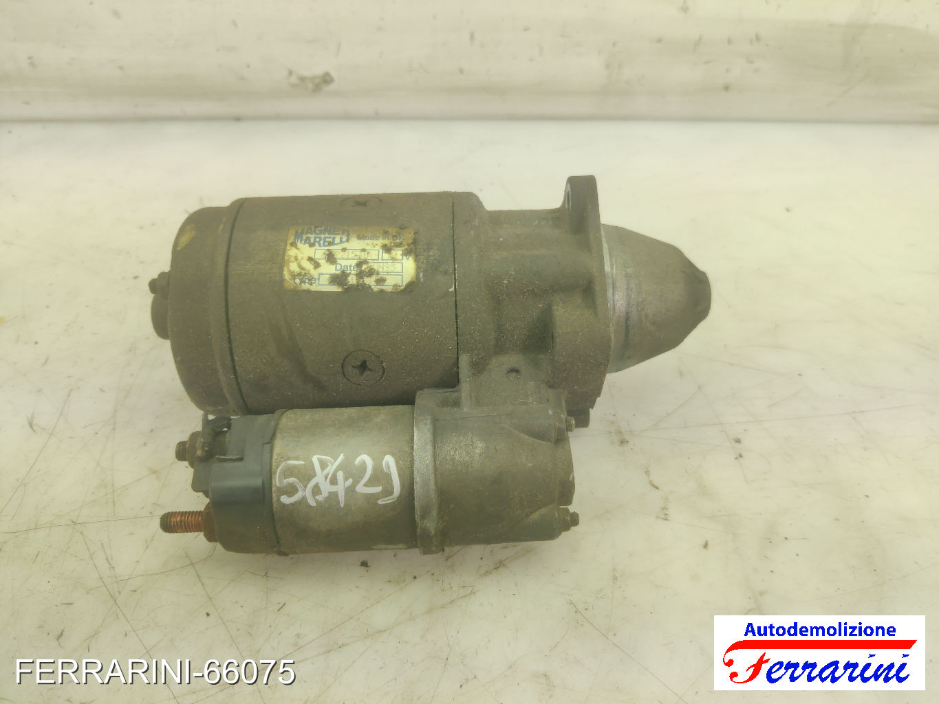 Motorino Avviamento FIAT FIORINO 127 900 1977-1986 4623153, 63221500, 46231530 8