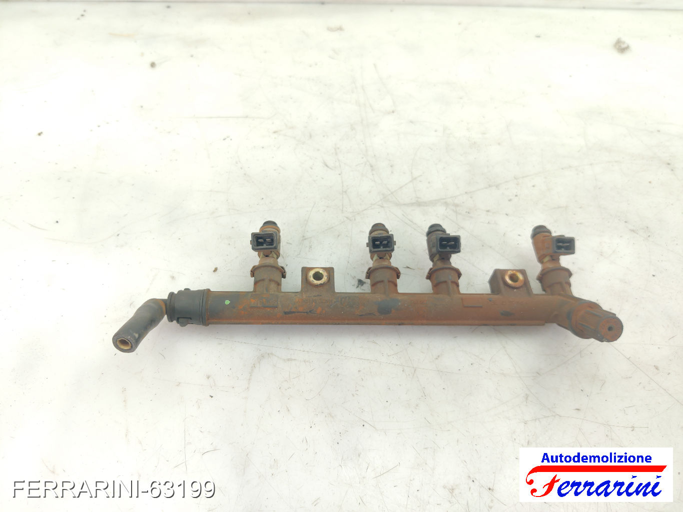 Flauto Con Iniettori FIAT PANDA 169 1.1 2003-2012 46761033
