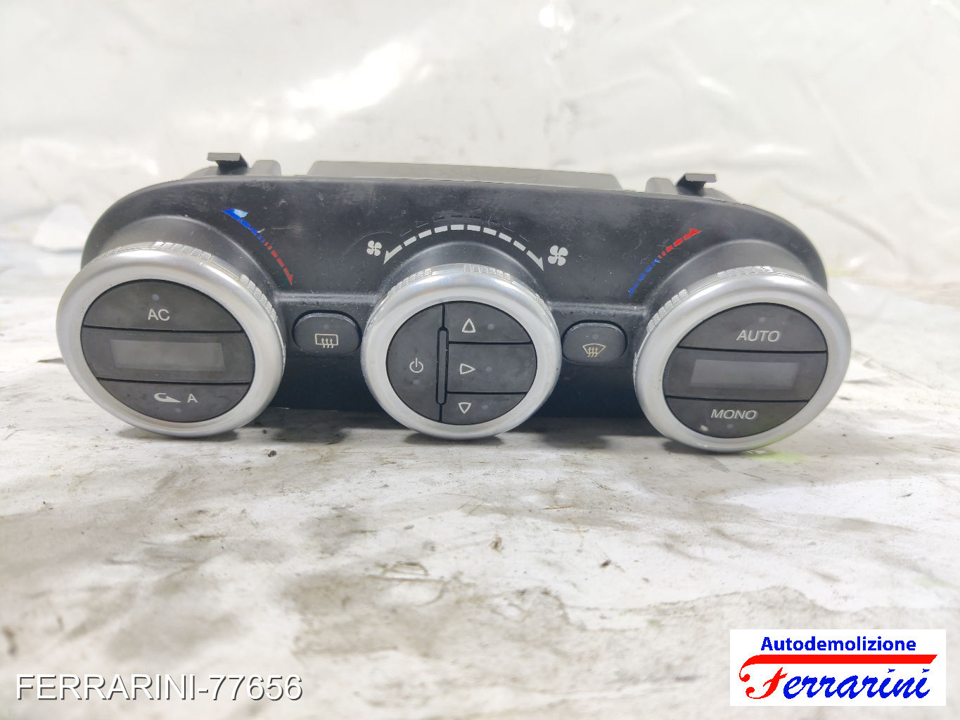 bizona automatico Tastiera Clima ALFA ROMEO GIULIETTA 940 2010-2016 anteriore