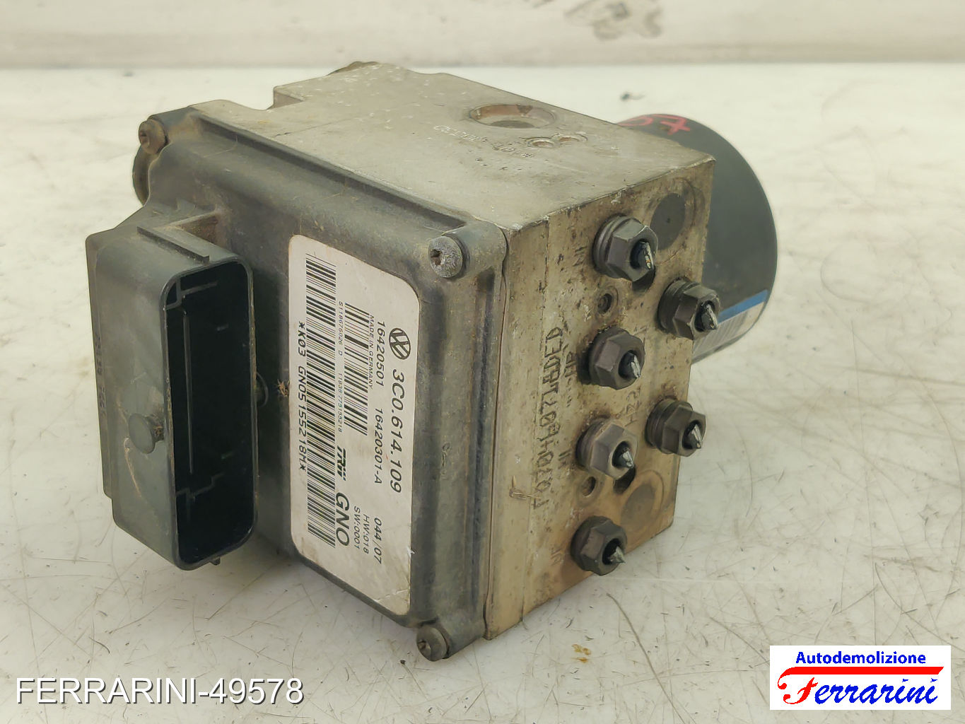 Centralina Pompa Abs VW PASSAT VARIANT 3C5 2.0 TDI 2005-2009 16420501, Y40986071 6