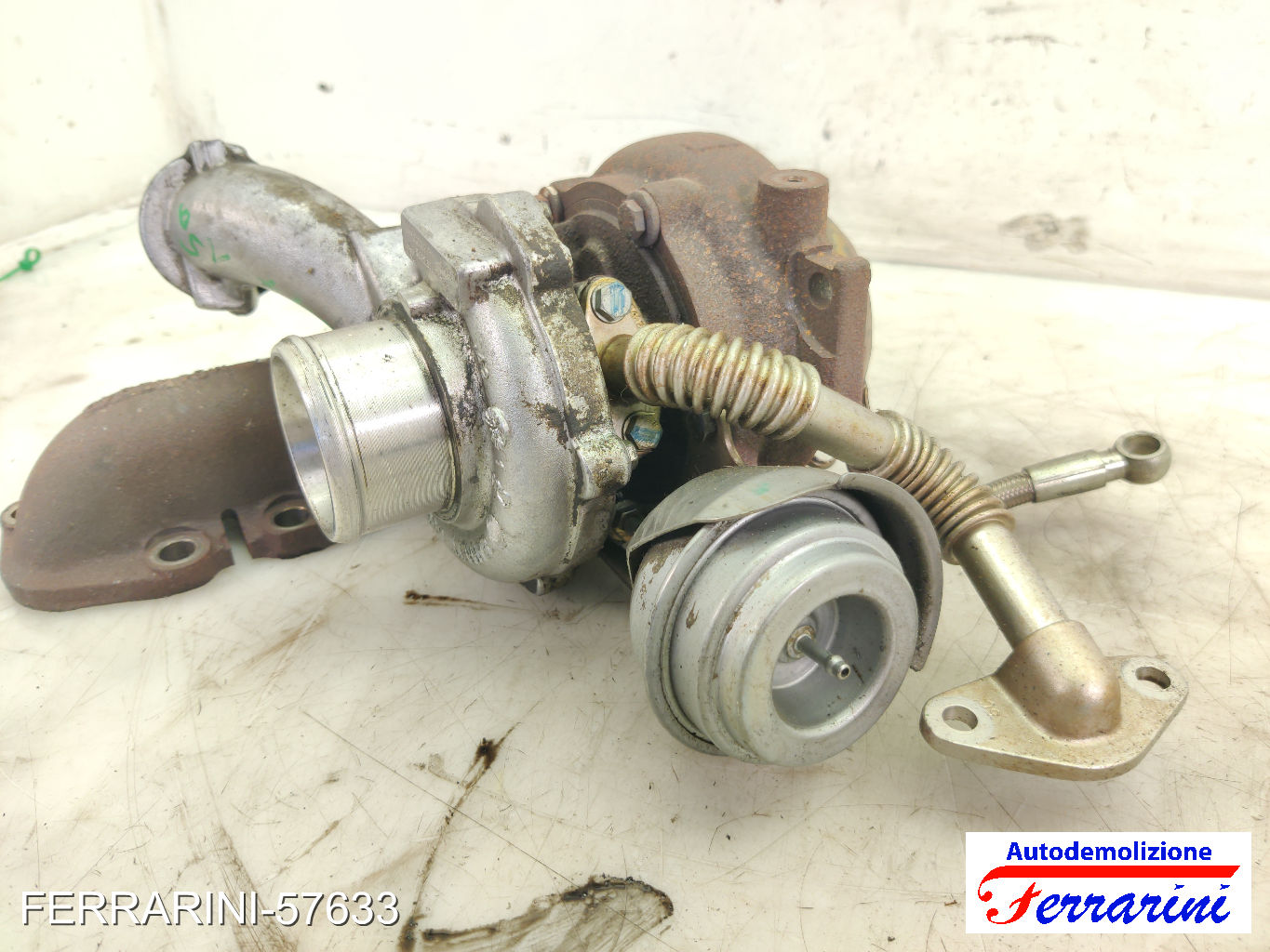 Turbina OPEL ASTRA H SW A04 1.9 CDTI 16V 2004-2010 55196859, 55205356, 93184791 6