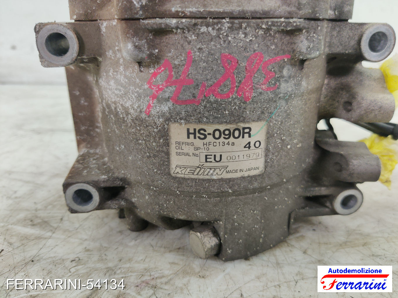 Compressore Clima HONDA JAZZ 2 GD, GE2, GE3 1.3I-DSI 2002-2008 38810PWAJ02 8