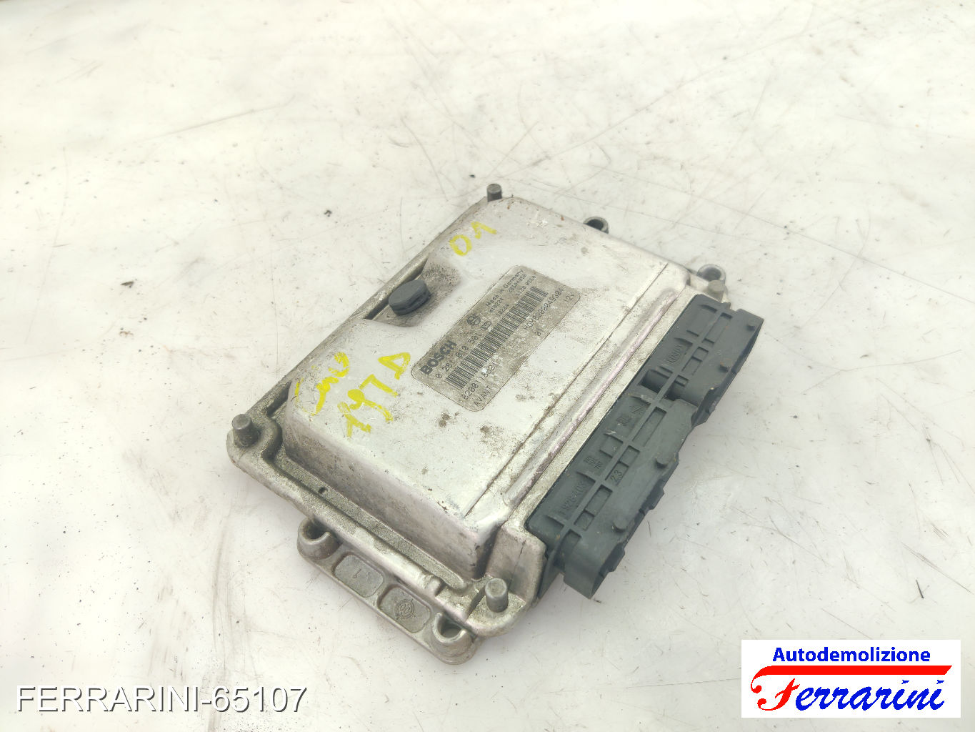 Centralina Motore RENAULT CLIO 2 BB, CB 1.5 DCI 2001-2005 8200118521, 0281018501 7