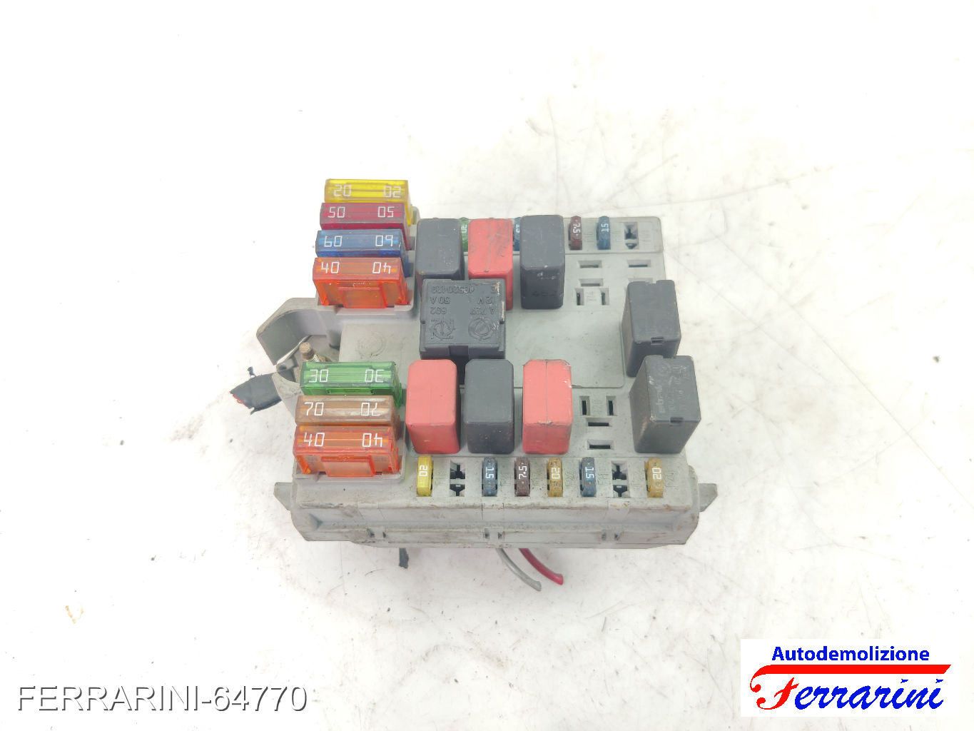 Fusibiliera Scatola Fusibili Body Computer FIAT PUNTO 188 1.9 JTD 2001-2012
