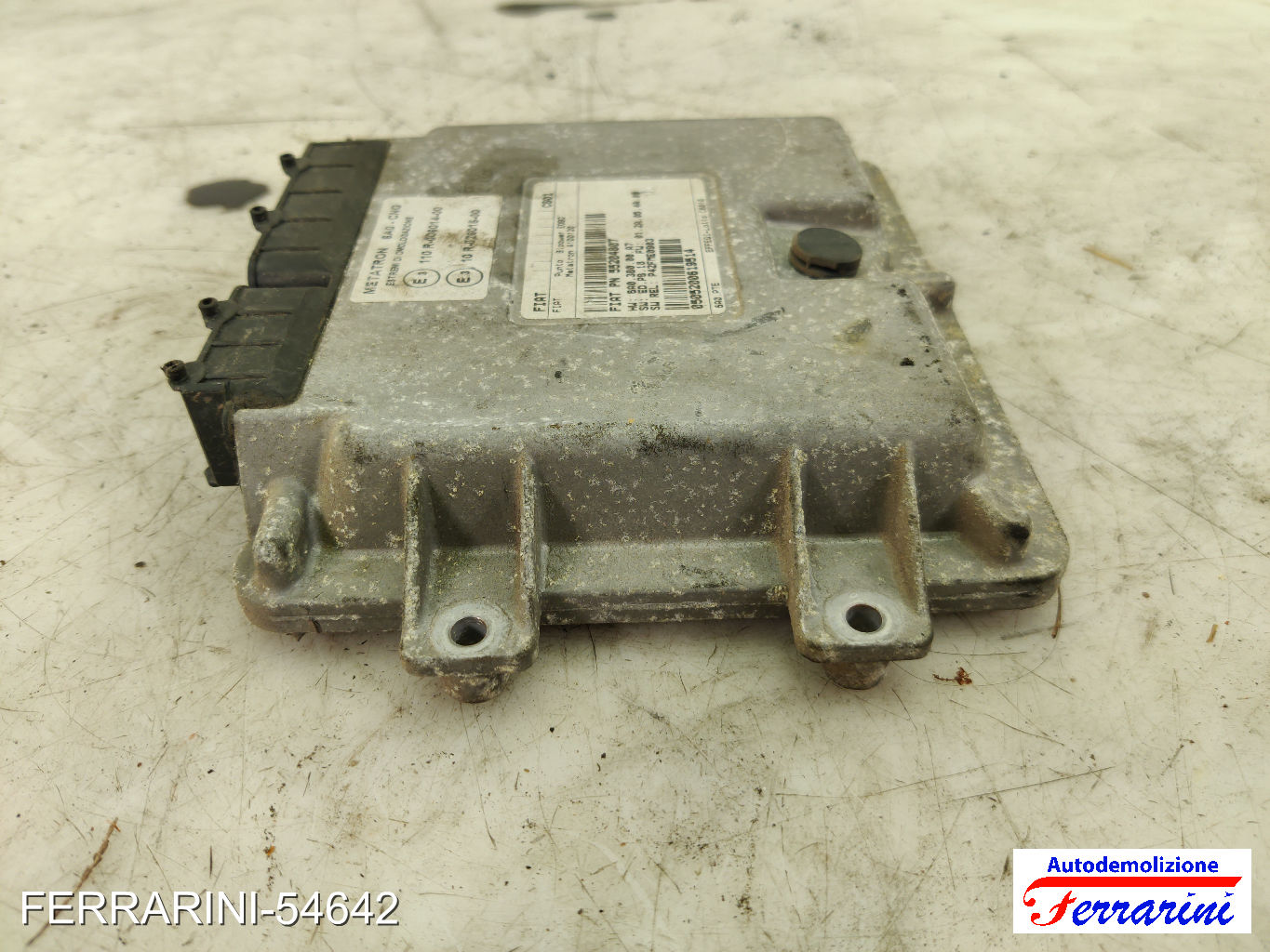 Centralina Motore FIAT PUNTO 188 1.2 NATURAL POWER 2003-2012 55204807