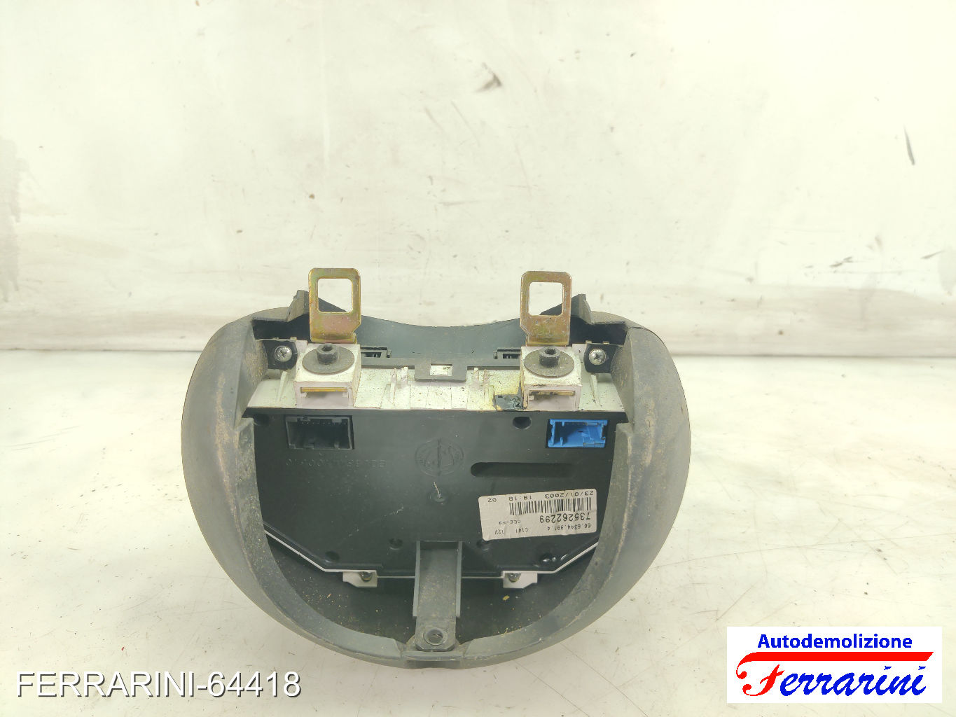 Quadro Contachilometri FIAT SEICENTO 600 287 1.1 1998-2010 735262299 8