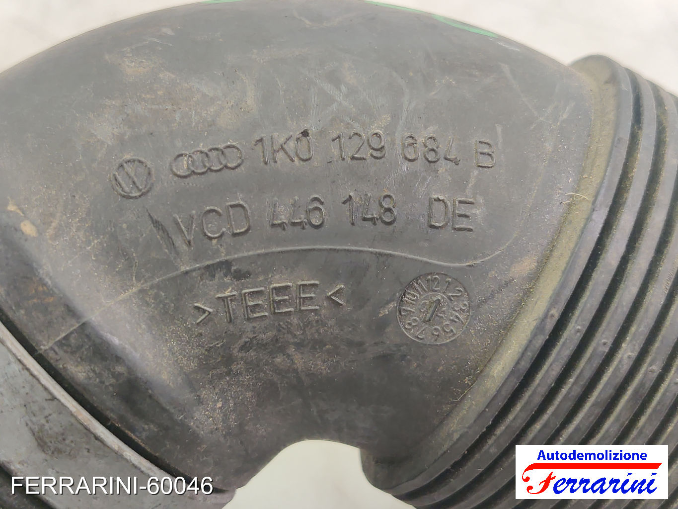 Debimetro VW GOLF 5 1K1 1.9 TDI 2003-2008 1K0129684B, 038906461B, 0281002531