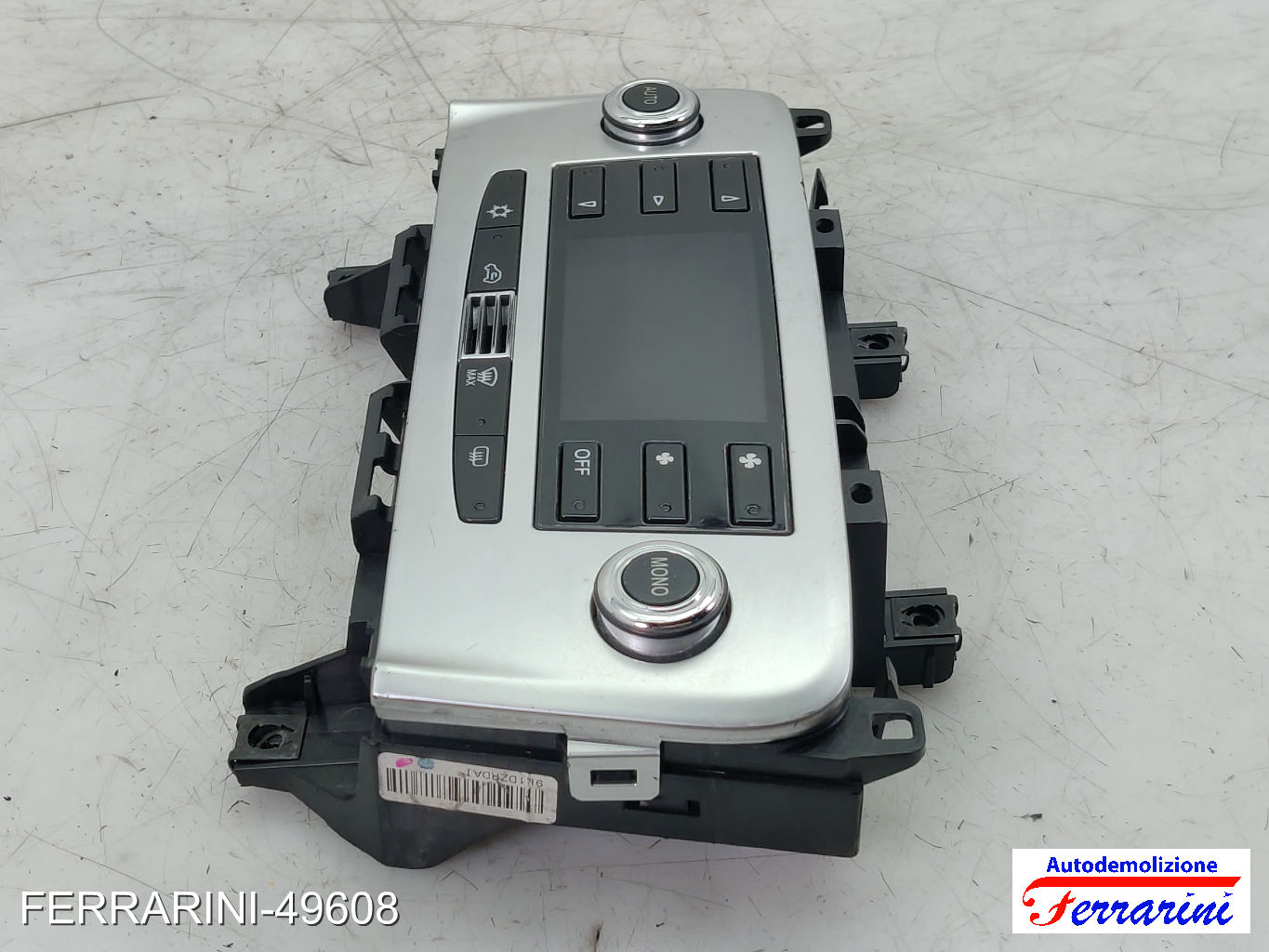AUTOMATICO BIZONA Tastiera Clima LANCIA DELTA 3 844 2008-2014 anteriore