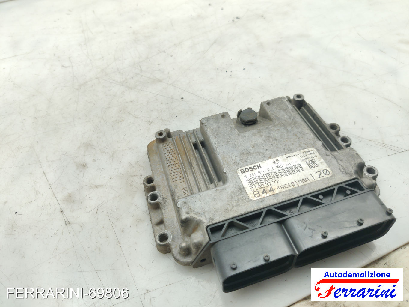Centralina Motore LANCIA DELTA 3 844 1.6 D MULTIJET 2008-2014 51853777