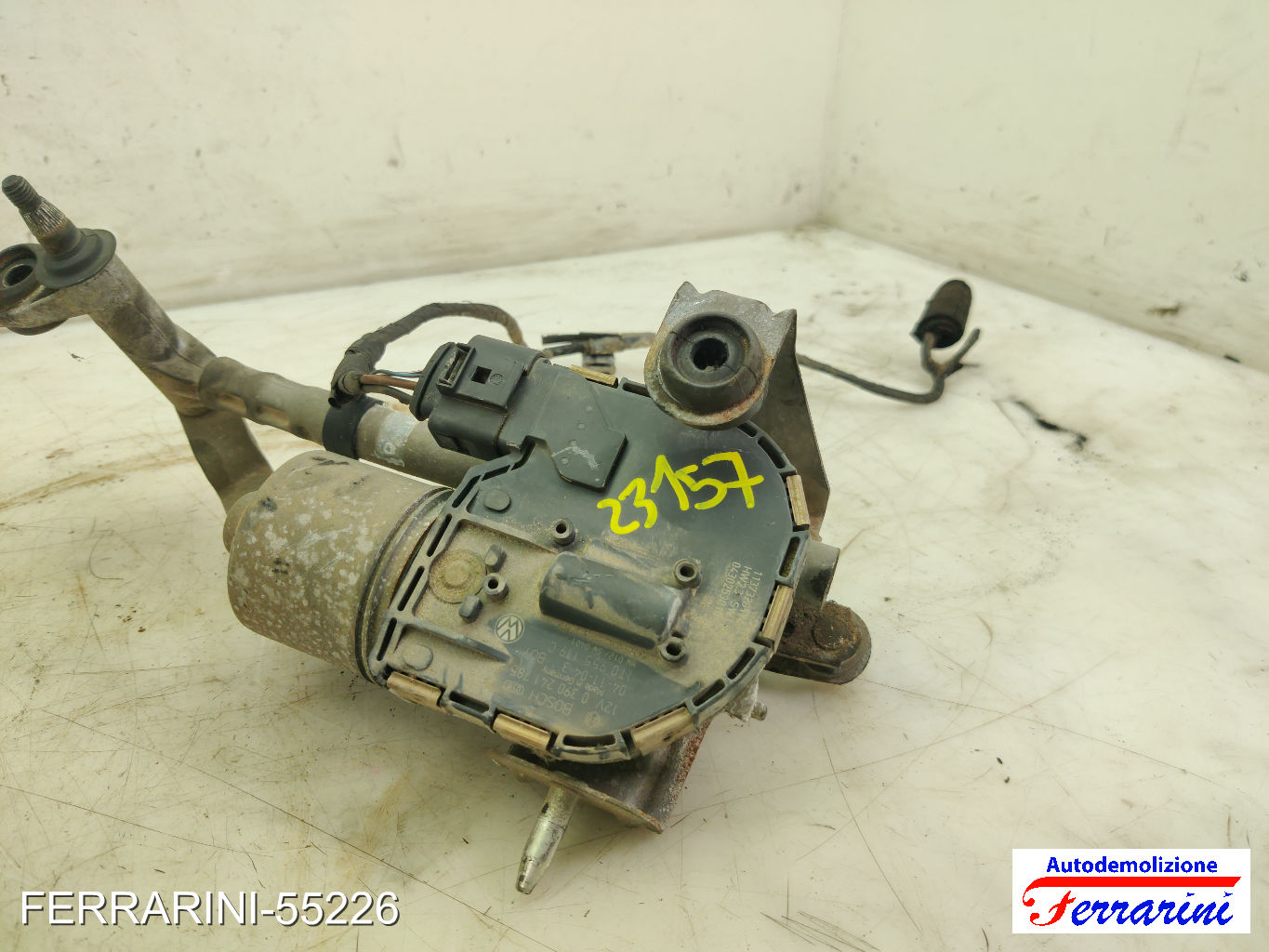 Spazzacqua Motorino Tergicristallo VW TOURAN 1T1, 1T2 2003-2010 anteriore 8