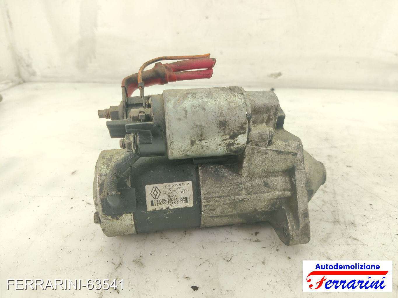 Motorino Avviamento RENAULT KANGOO FW0/1 1.5 DCI 85 2008-2023 8200584675 7