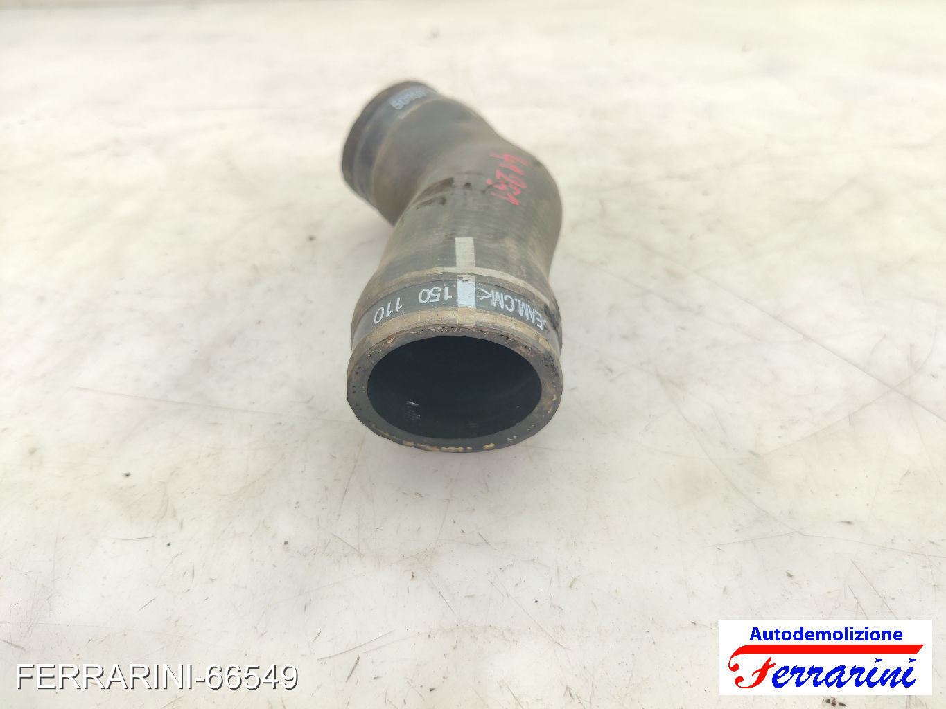 tubo aria aspirazione, intercooler F6JA FORD FIESTA 5 JD, JH 1.4 TDCI 2001-2008