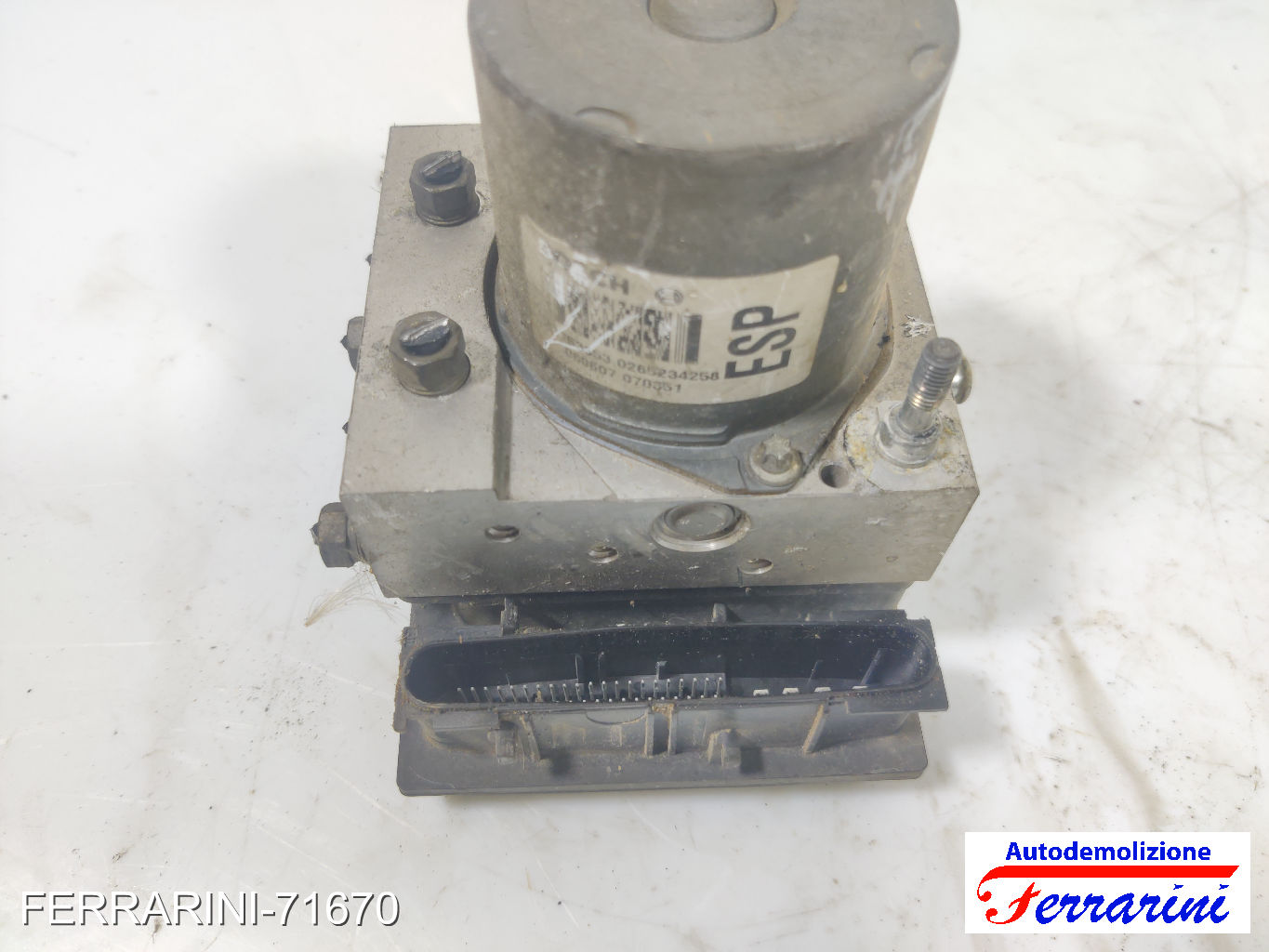 Centralina Pompa Abs ALFA ROMEO 147 937 1.9 16V Q2 2004-2010 51753653, 68529 11