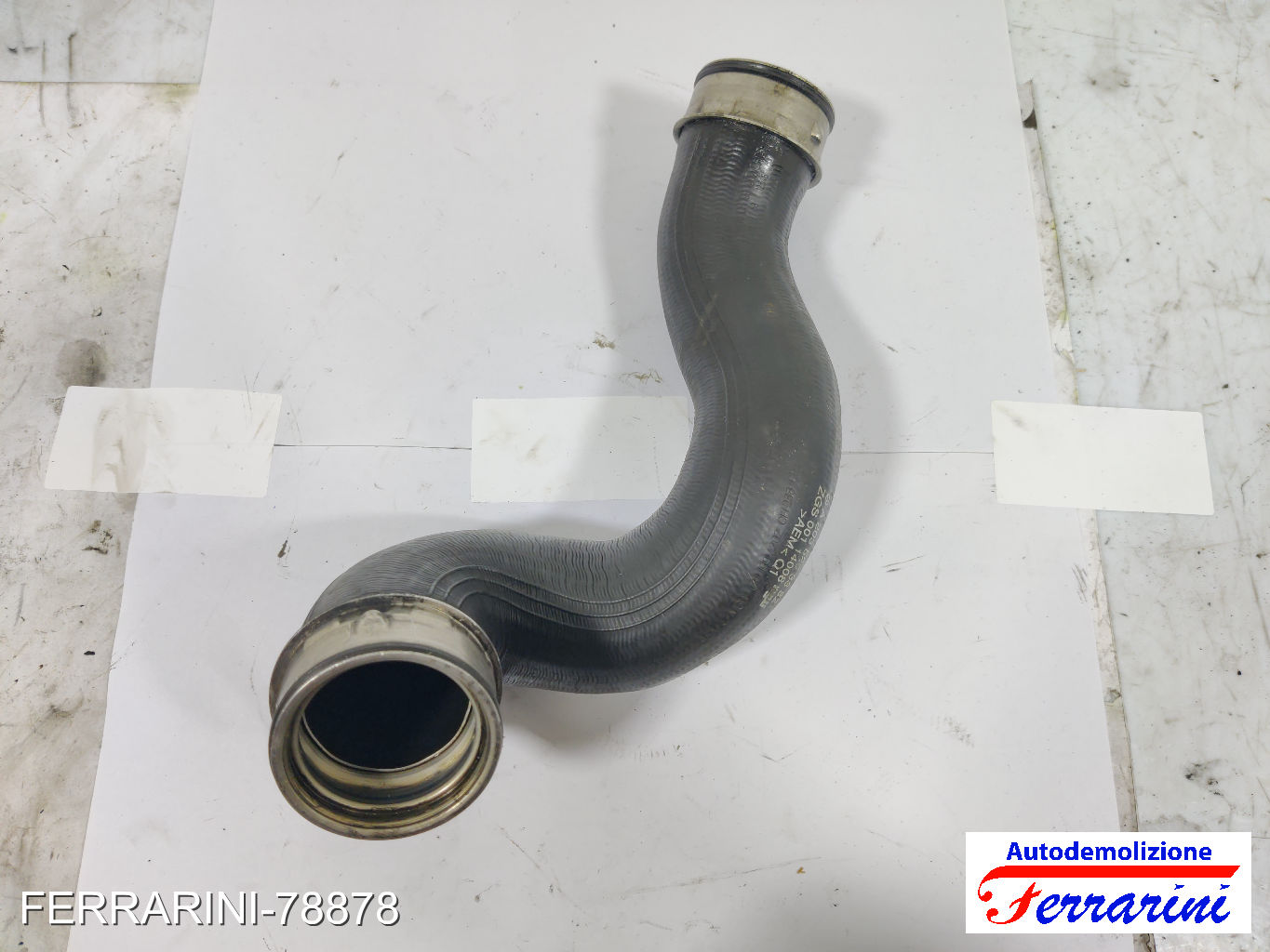 tubo aria motore, intercooler 646963 MERCEDES CLK C209 220 CDI 2005-2009 6