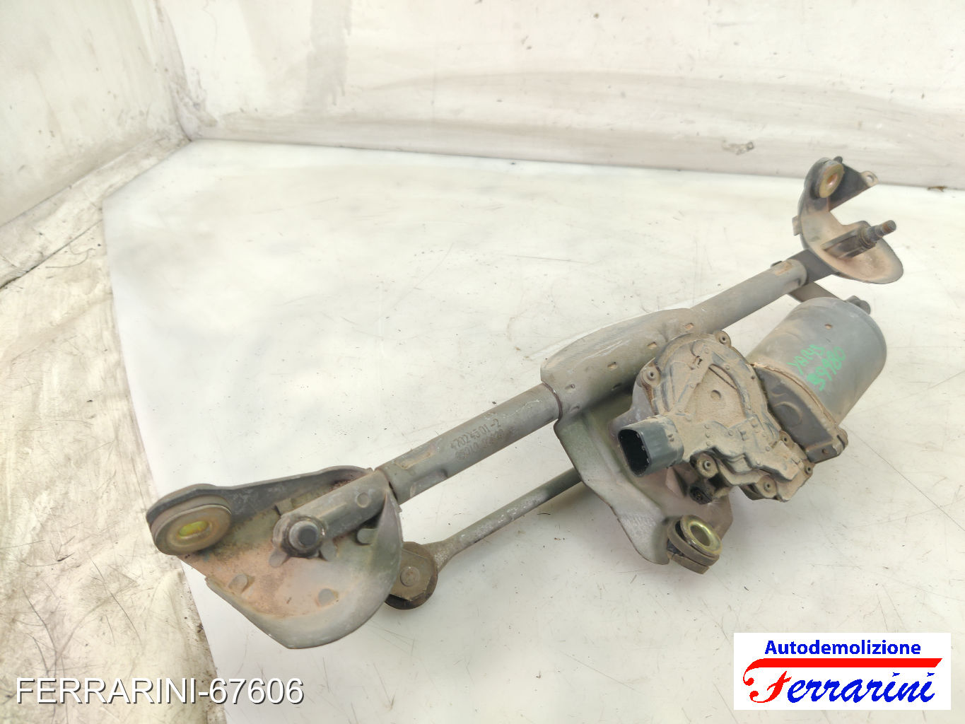 Spazzacqua Motorino Tergicristallo TOYOTA YARIS P1 1999-2005 anteriore, frontale 7